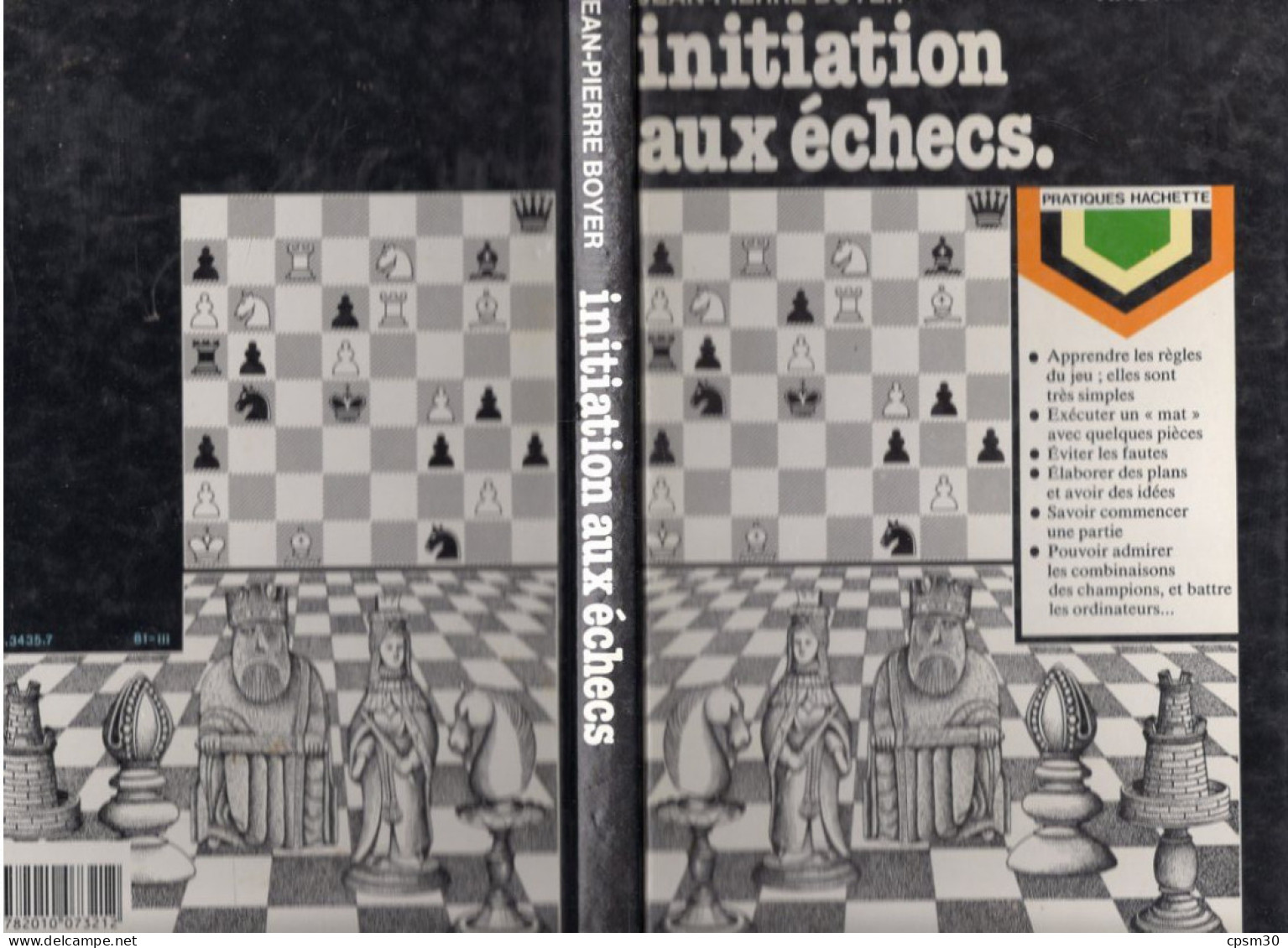 LIVRE - Initiation Aux échecs Chez Hachette, 1981 - Palour Games