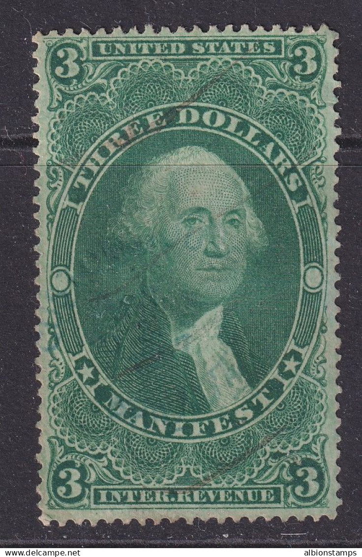 US, Scott R86c, Used (small Thin) - Fiscale Zegels