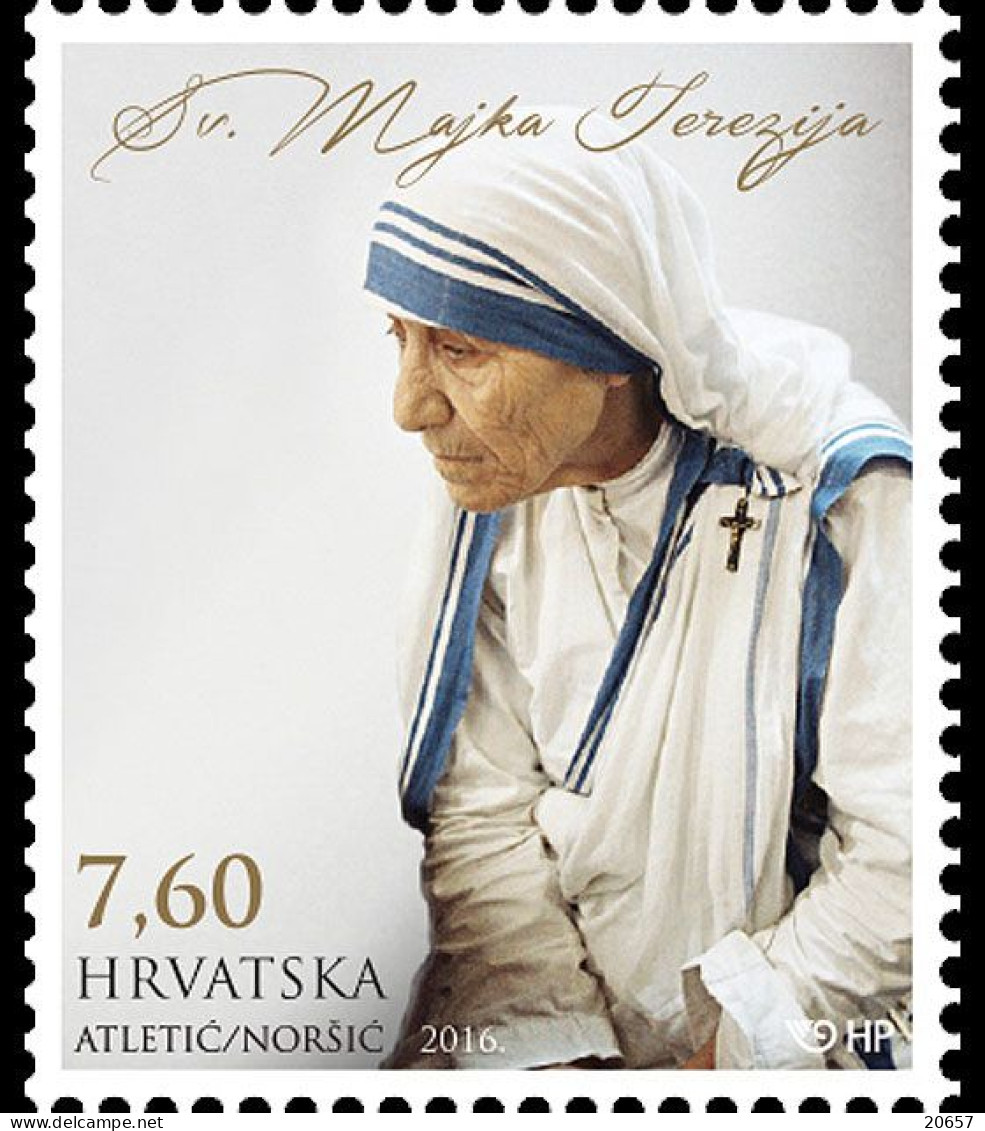 Croatie Hrvatska 1154 Mère Teresa - Mère Teresa