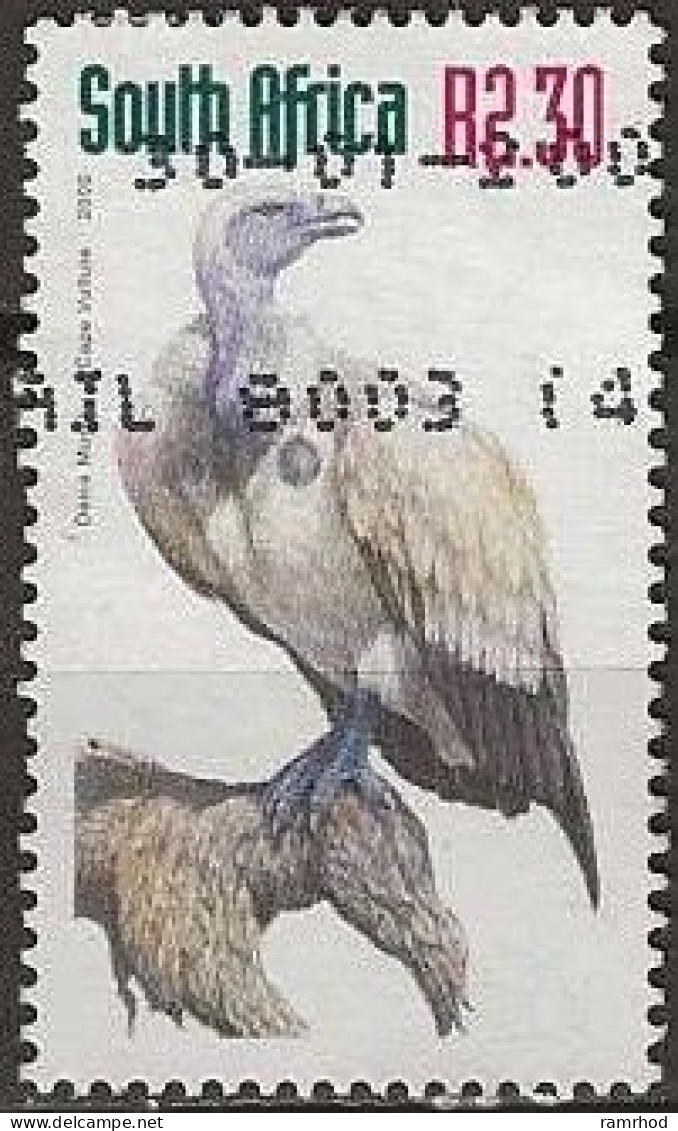 SOUTH AFRICA 1997 Endangered Fauna - 2r.30 - Cape Vulture FU - Oblitérés