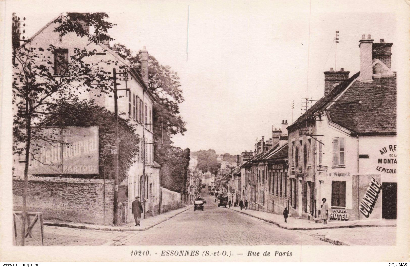 91 - ESSONNES - S21137 - Rue De Paris - Automobile - Essonnes