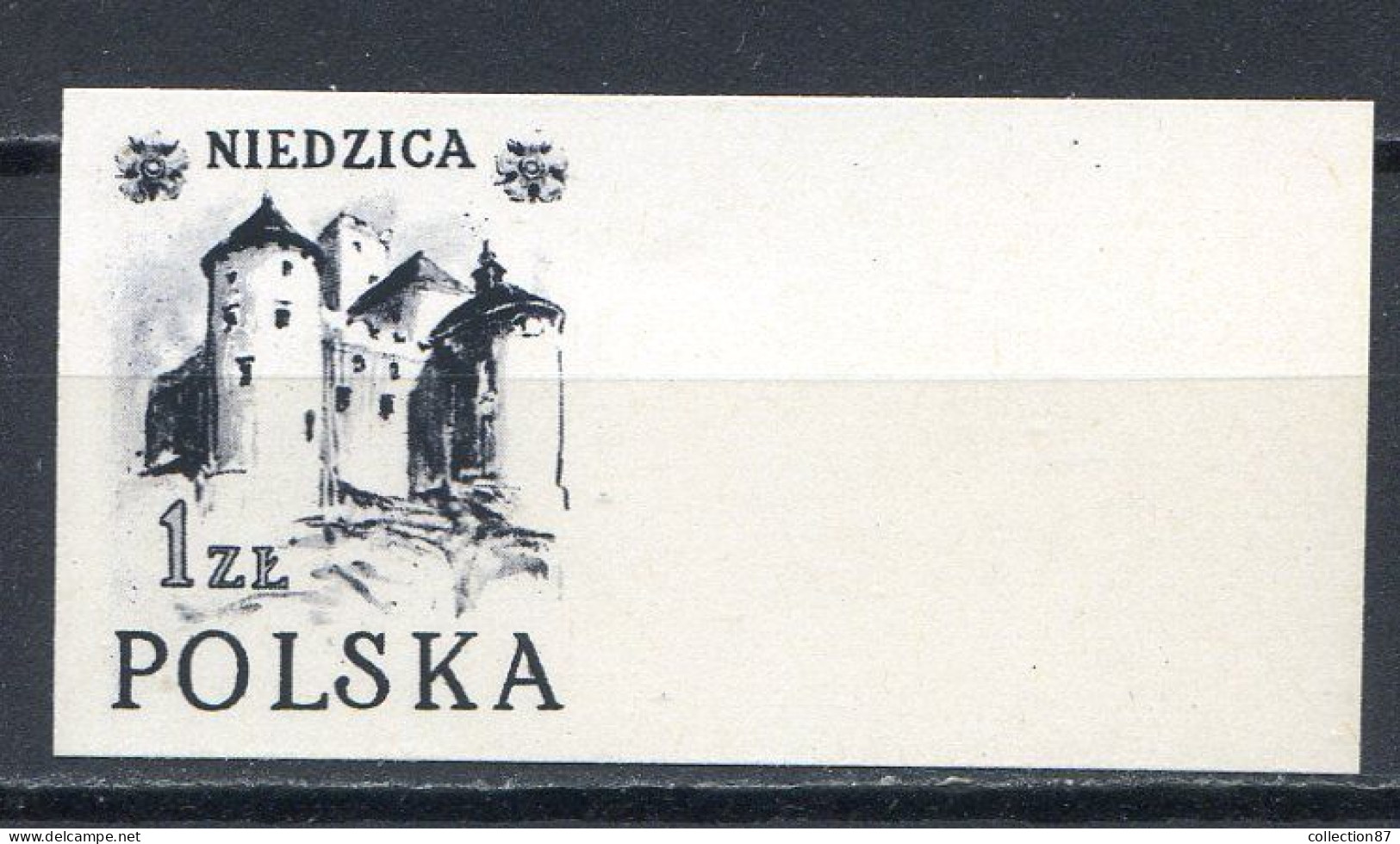 POLOGNE < ESSAI Yvert N° 674 - NIEDZICA Dans Les MONTS PIENINY - Prototype De Gravure - Variétés & Curiosités