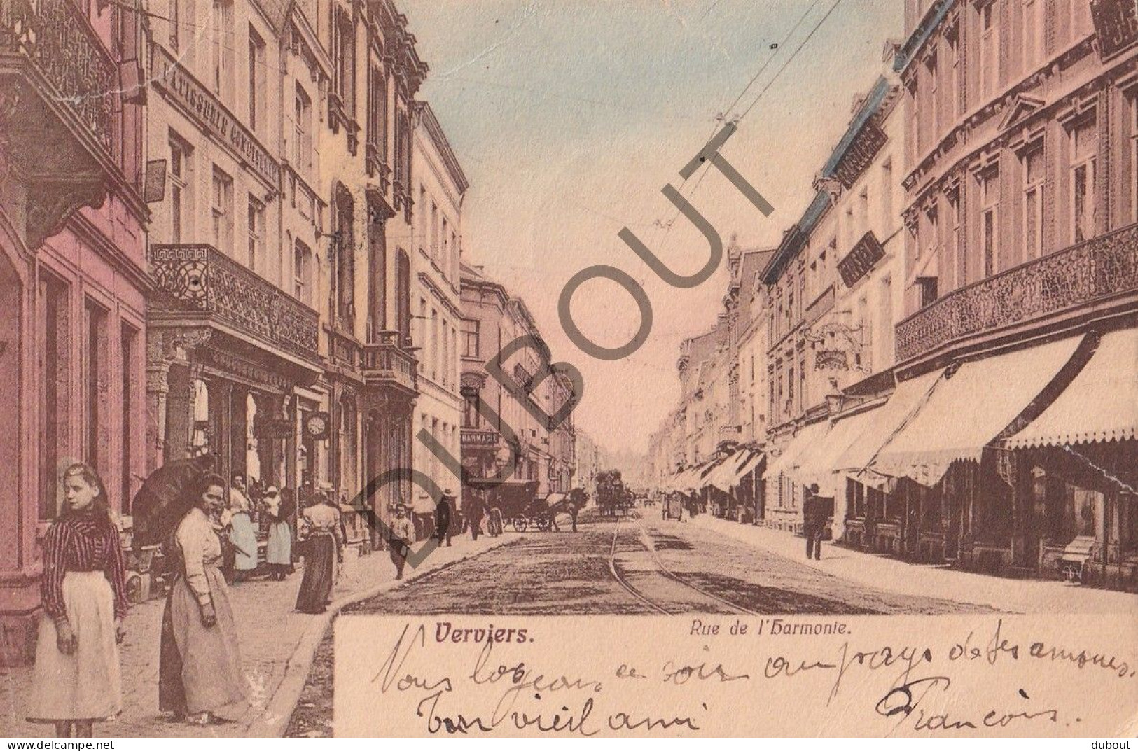 Postkaart/Carte Postale - Verviers - Rue De L'harmonie (C4622) - Verviers