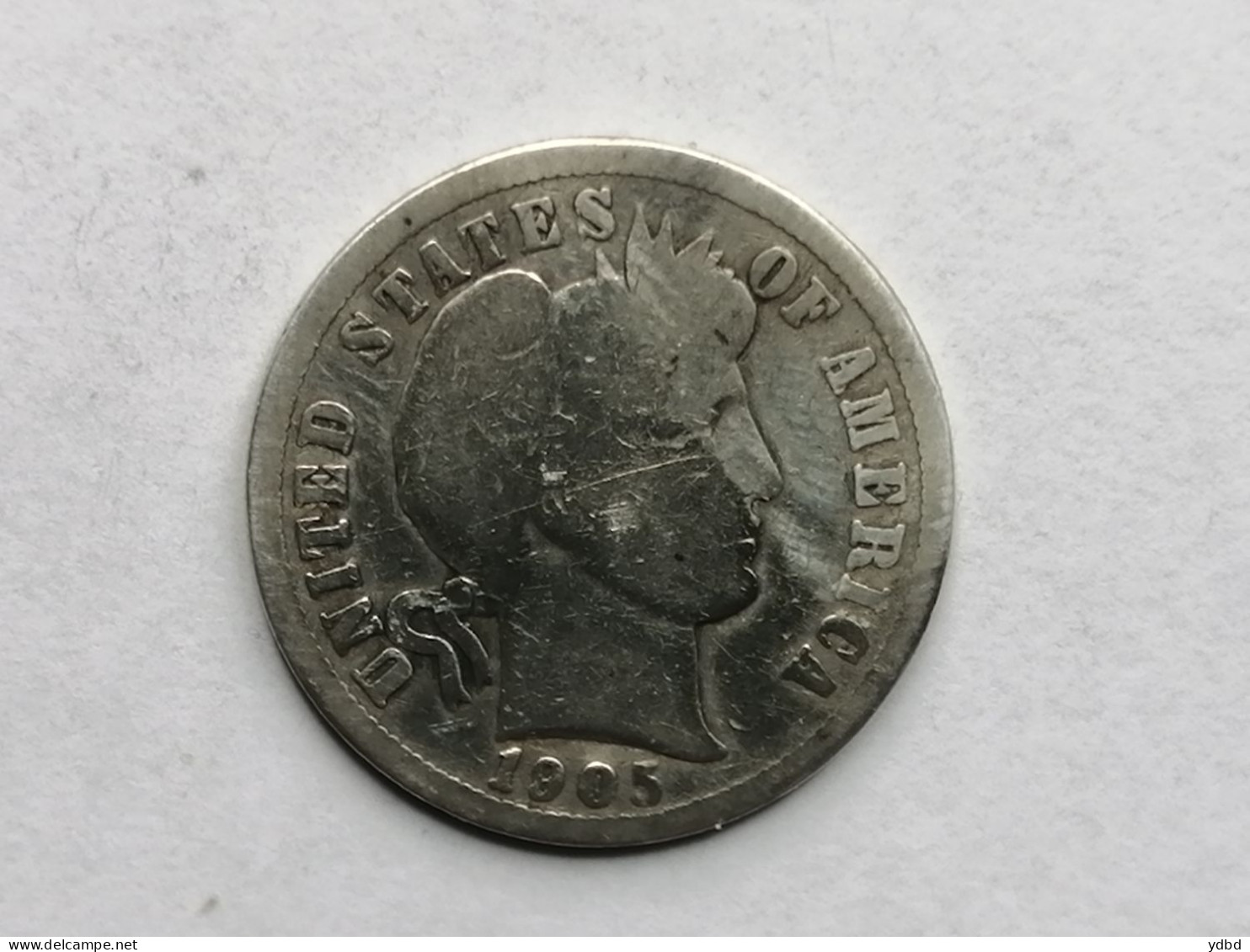 ETATS UNIS =  PIECE DE 10 CENTS DE 1905 - 1892-1916: Barber