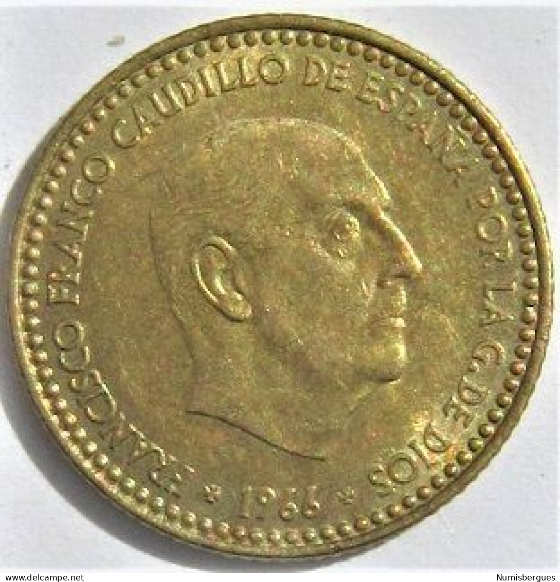 Pièce De Monnaie 1 Peseta 1972 - 1 Peseta