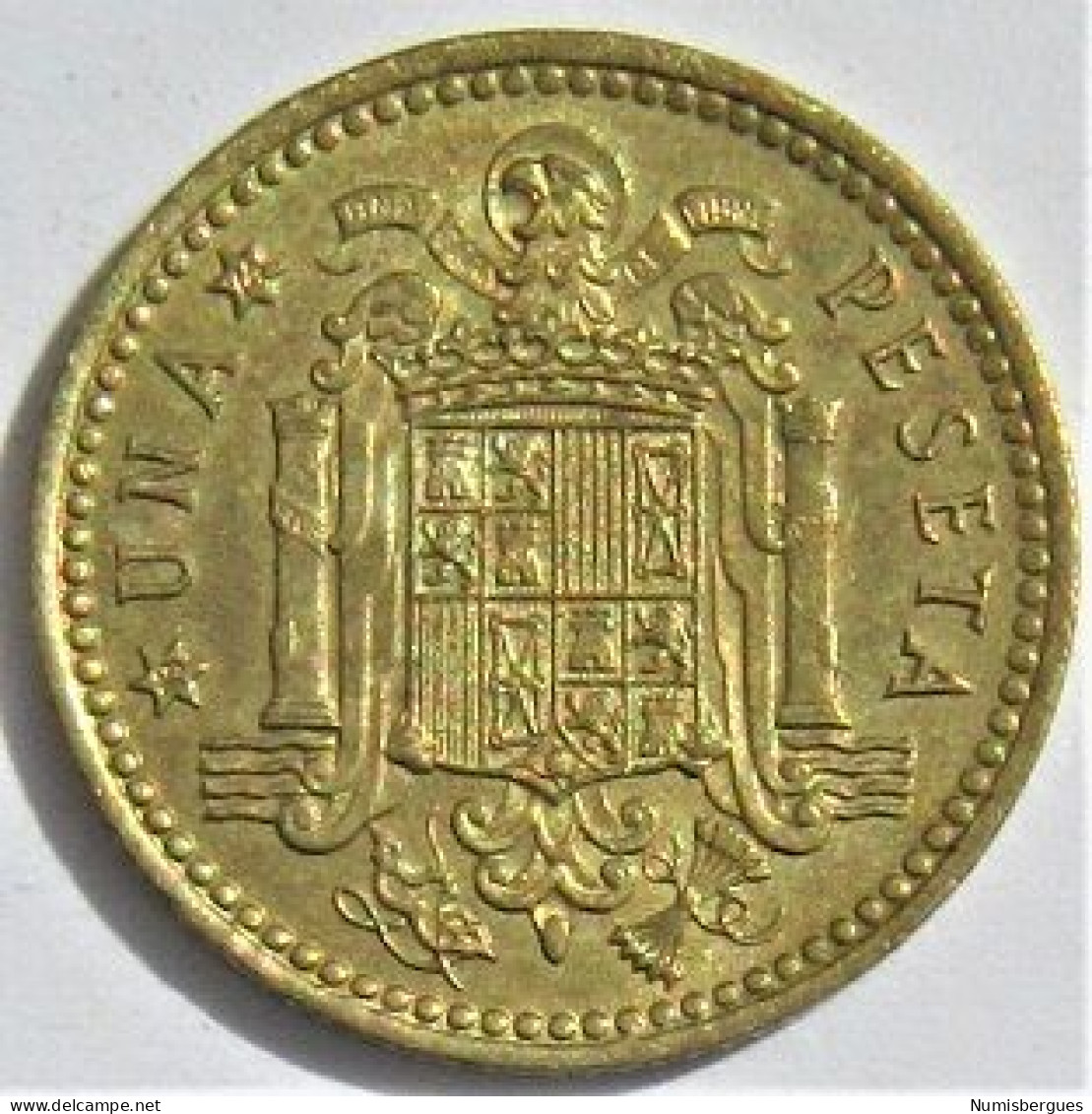 Pièce De Monnaie 1 Peseta 1972 - 1 Peseta