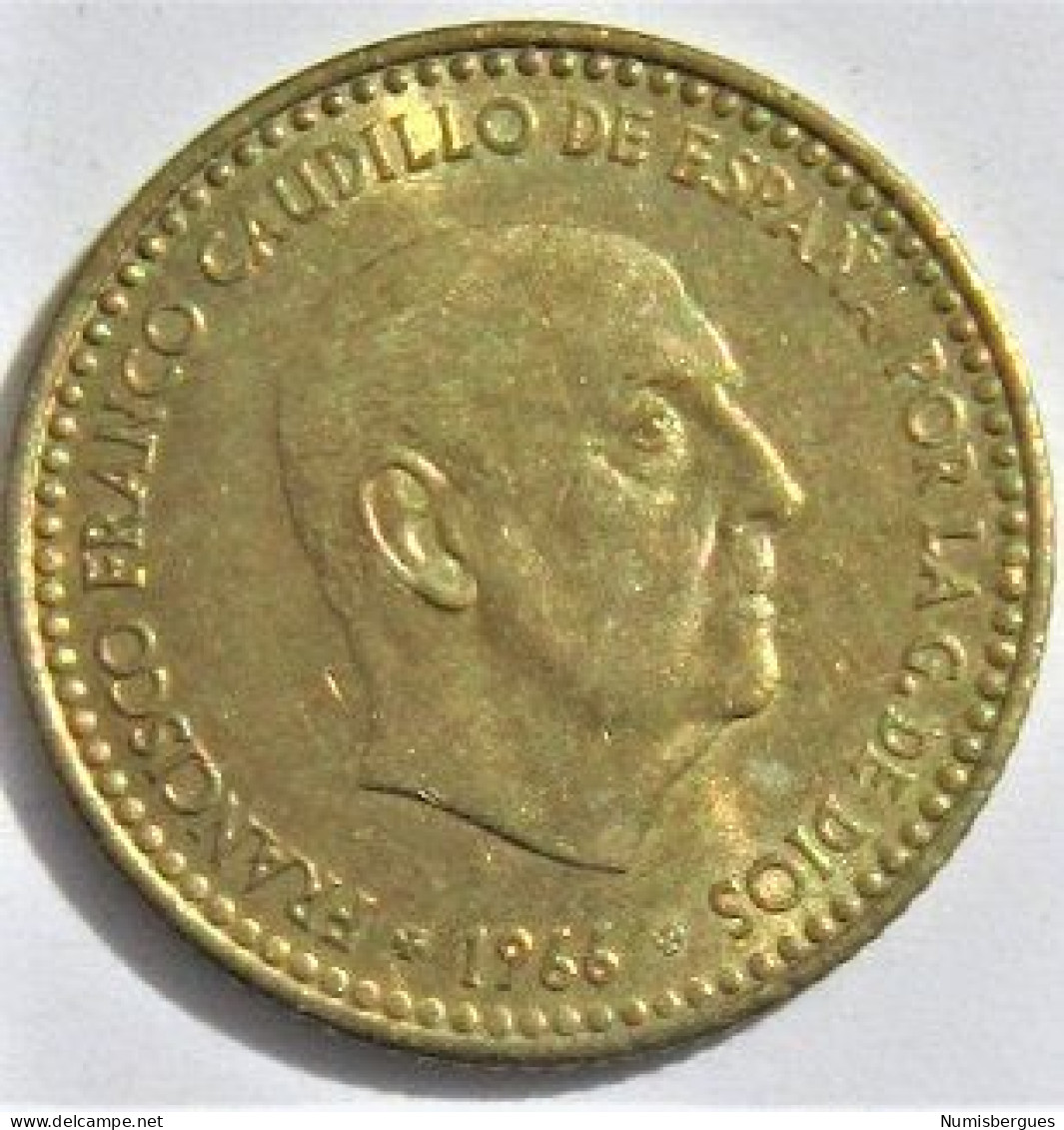 Pièce De Monnaie 1 Peseta 1974 - 1 Peseta