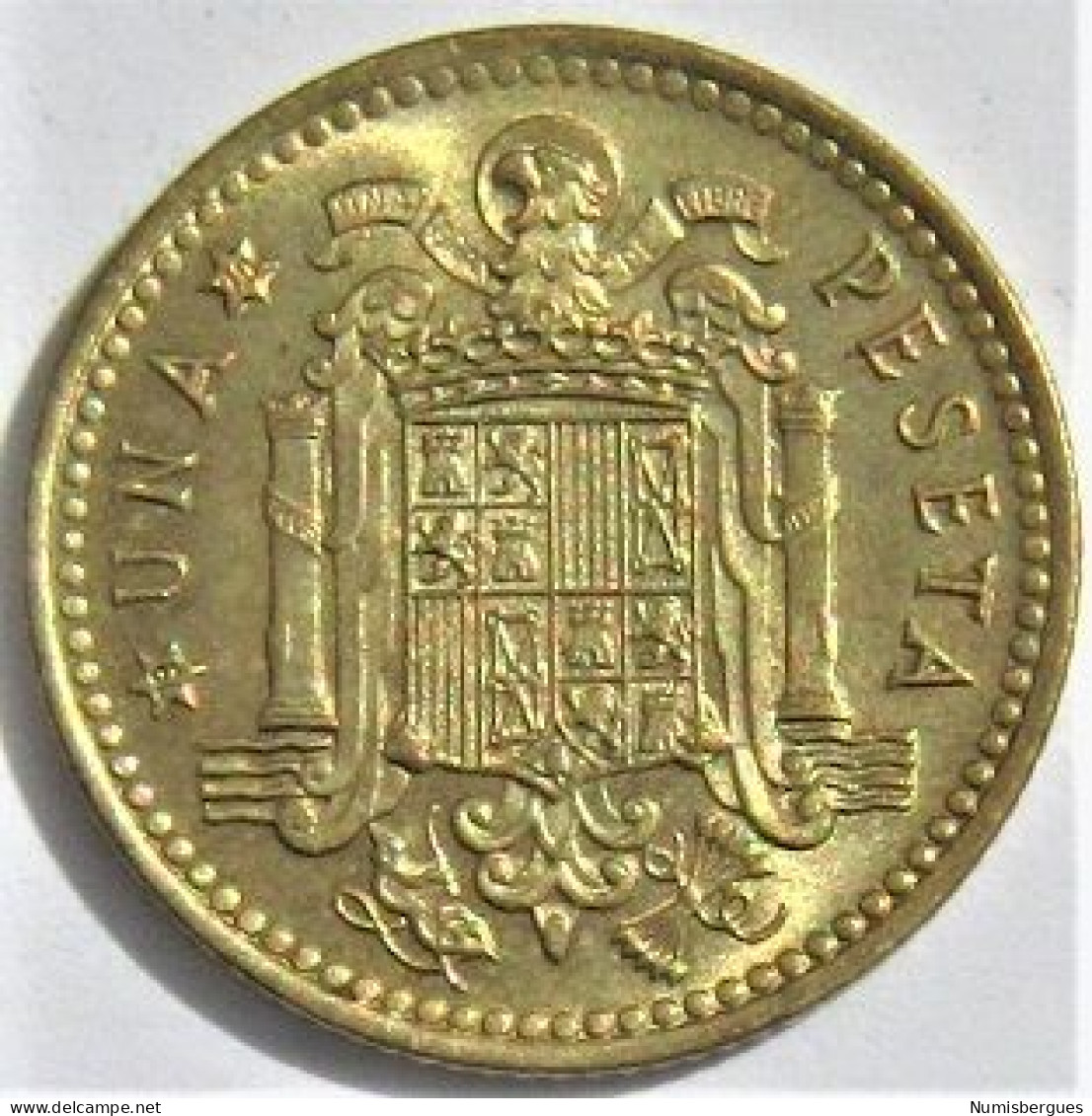 Pièce De Monnaie 1 Peseta 1974 - 1 Peseta