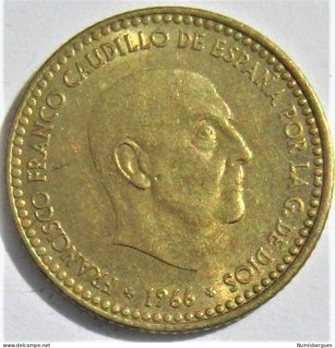 Pièce De Monnaie 1 Peseta 1974(2) - 1 Peseta