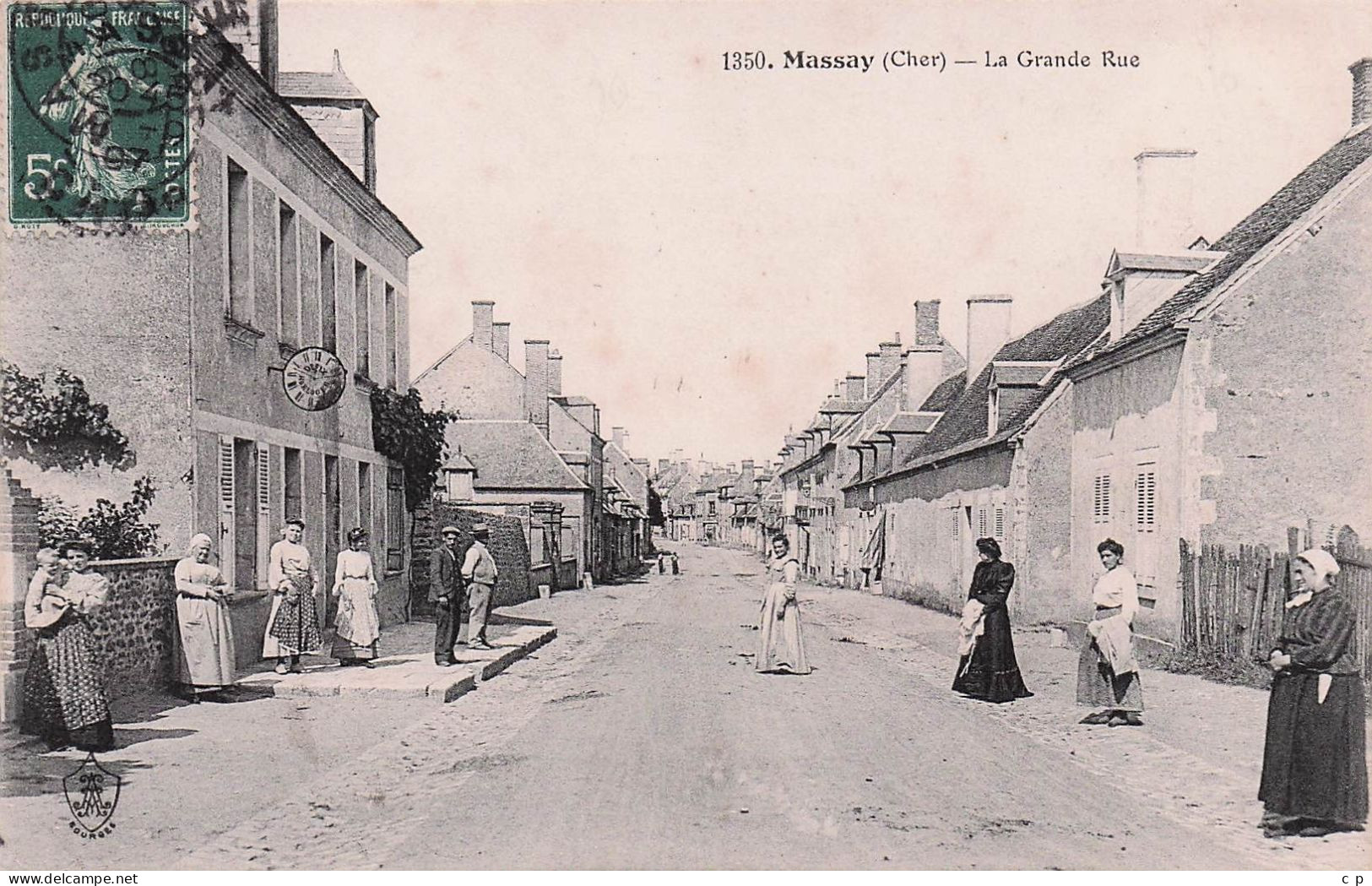 Massay -  La Grande Rue -  CPA°Rn - Massay