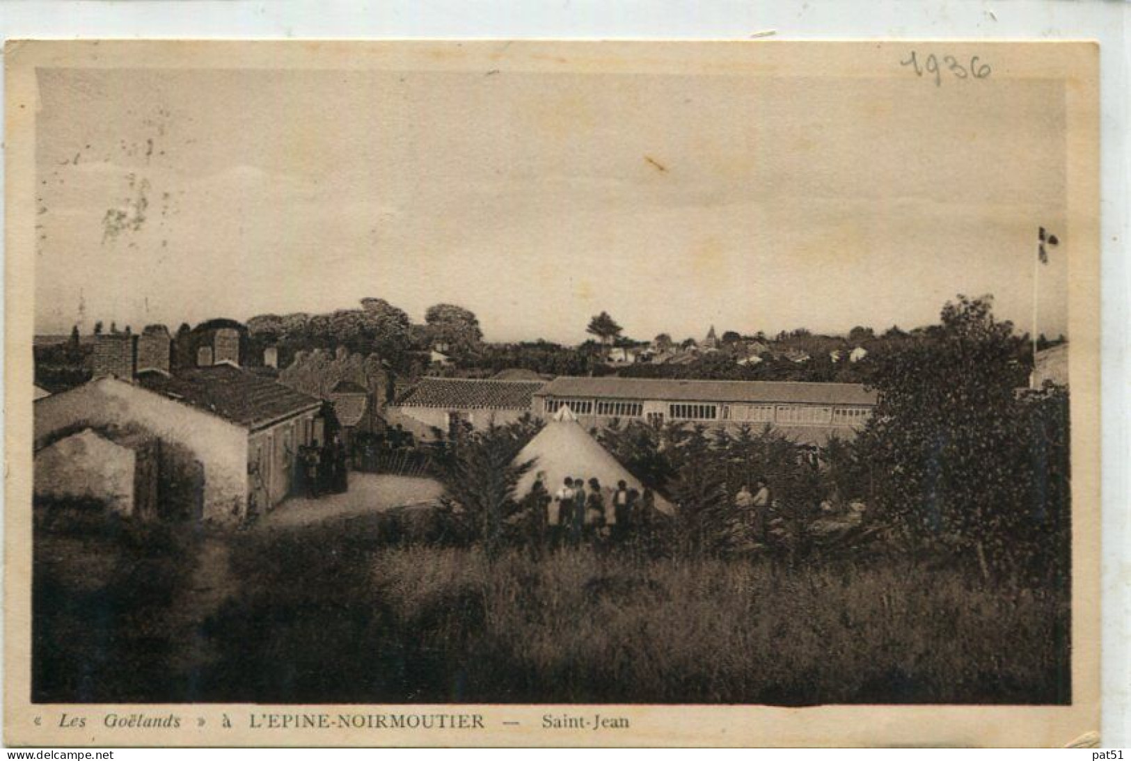 85 - Noirmoutier : Scouts - " Les Goëlands " - Camp De L'Epine - Saint Jean - Noirmoutier