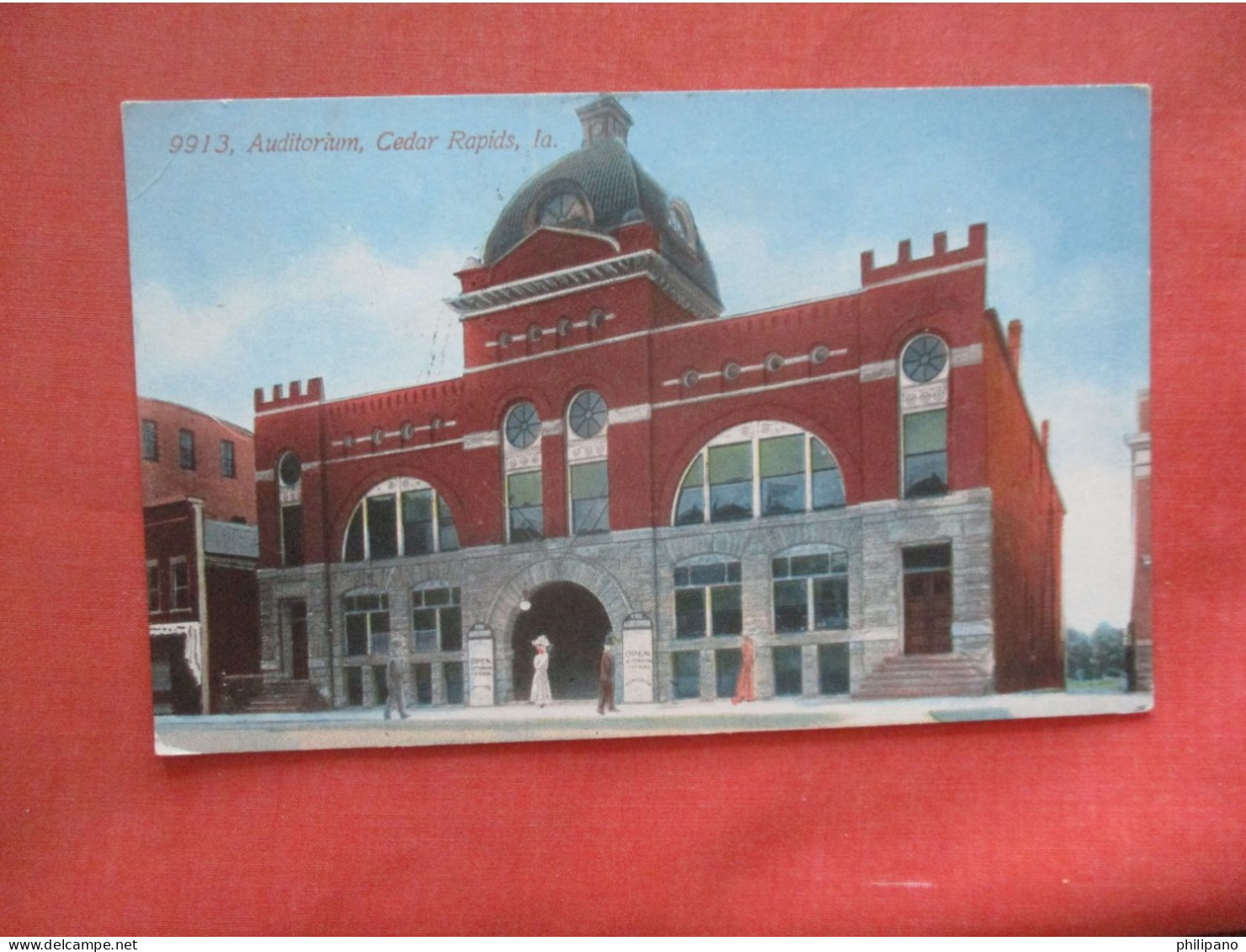 Auditorium.    Cedar Rapids      Iowa   Ref  6147 - - Cedar Rapids