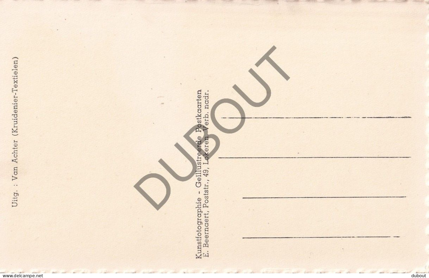 Postkaart/Carte Postale - Opdorp - Gemeentehuis En Dries (C4638) - Buggenhout