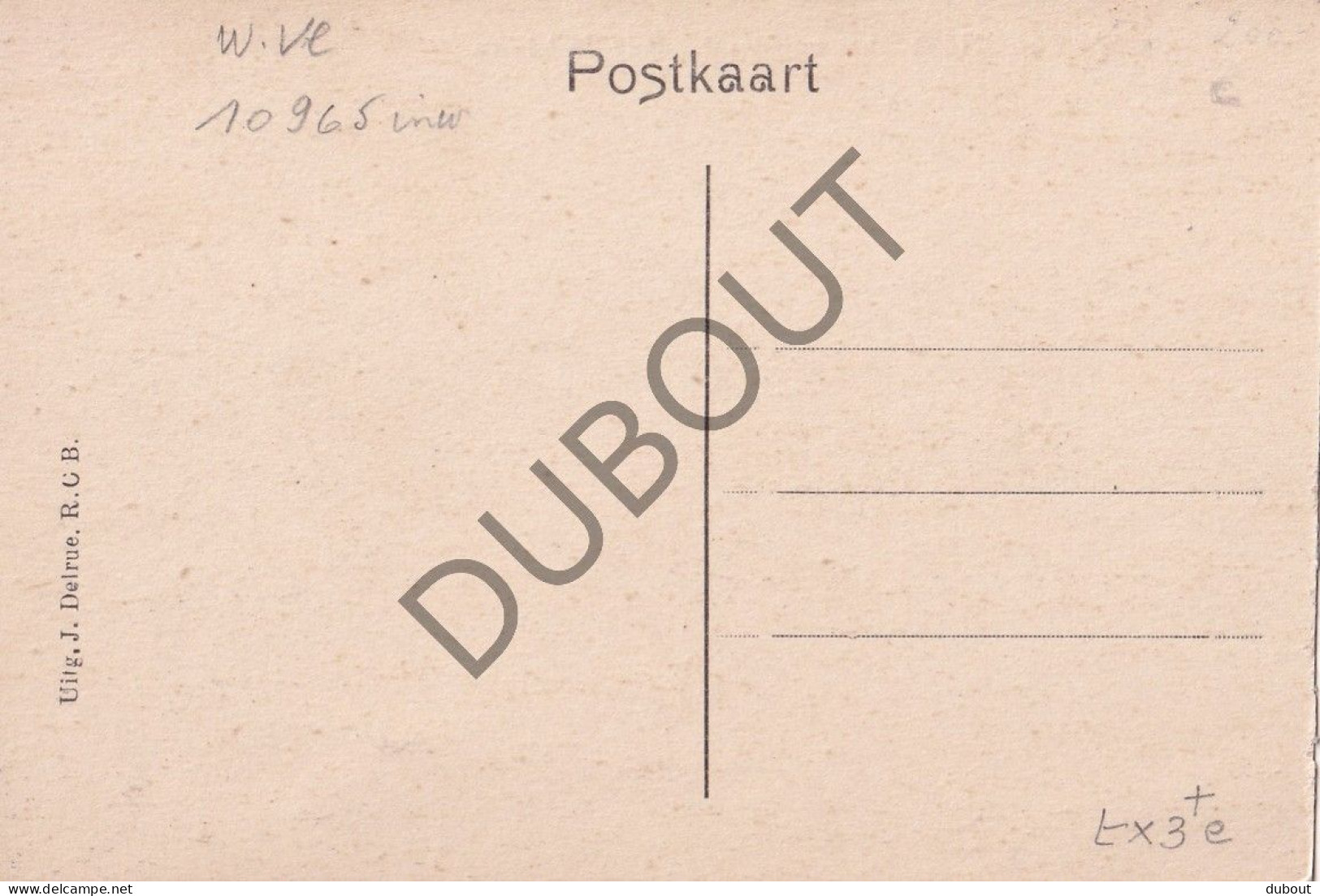 Postkaart/Carte Postale - Wevelgem - Lauwe Straat  (C4199) - Wevelgem