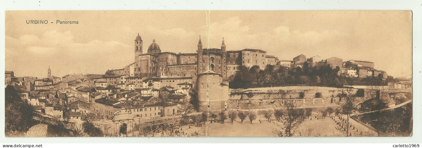 URBINO - PANORAMA - VIAGGIATA FP - Urbino