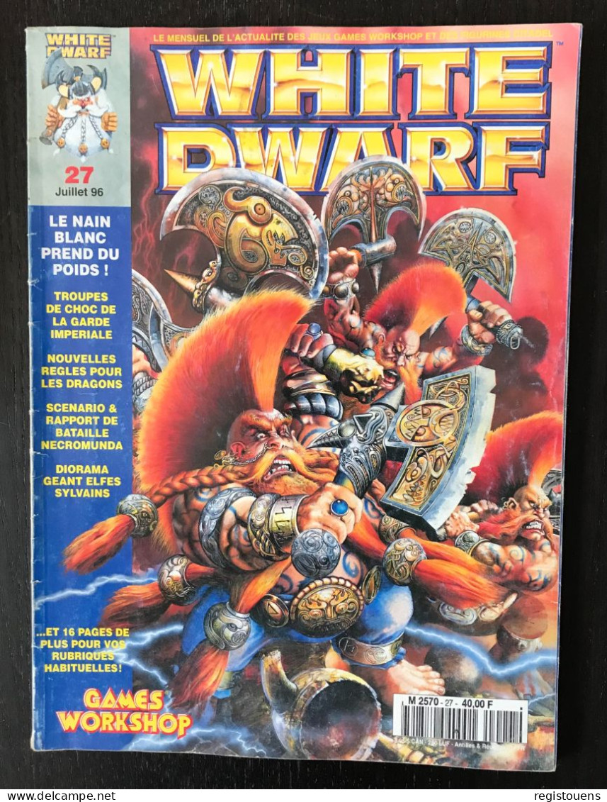 White Dwarf Magazine N° 27 Juillet 1996 - Informatique