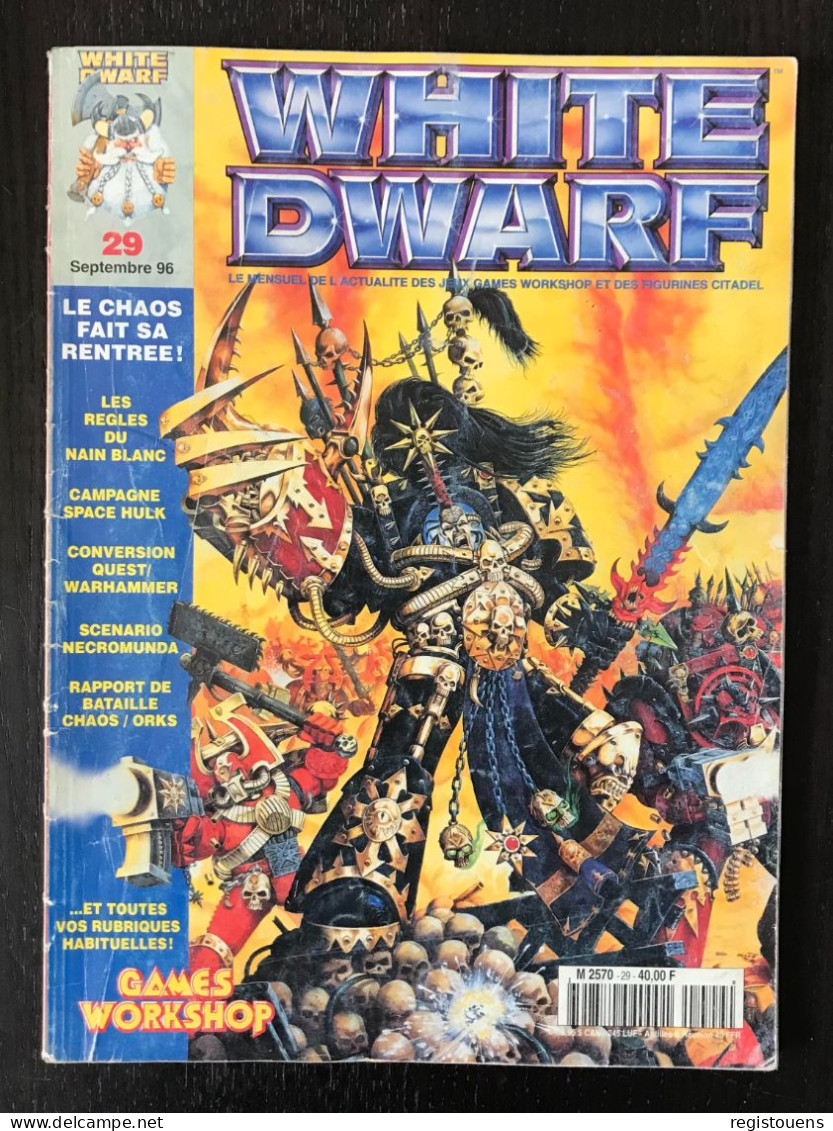 White Dwarf Magazine N° 29 Septembre 1996 - Computers