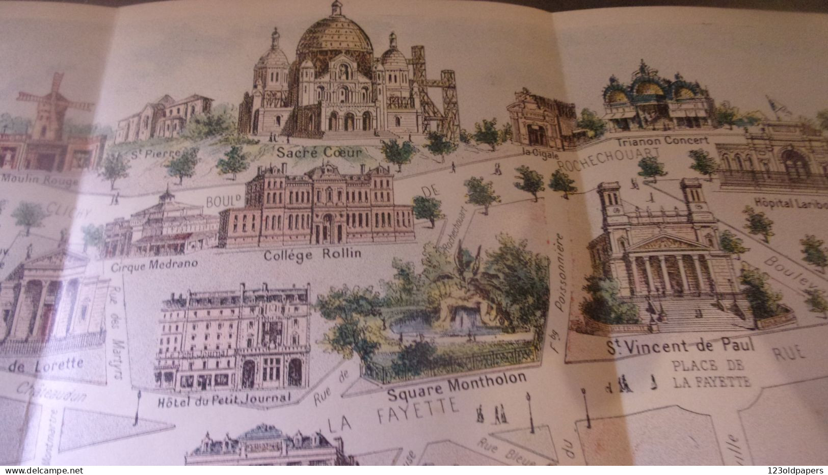 Le Guide Illustré Des Promenades De PARIS - N° 3 ARC DE TRIOMPHE AUX BUTTES CHAUMONT - 1801-1900