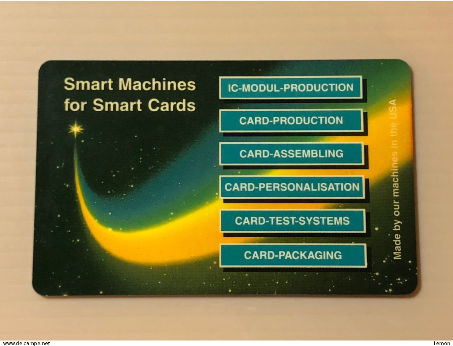 Germany Smart Card Chip Card GSM Phonecard, MUHLBAUER BE SMART, Set Of 1 Used Card - Andere & Zonder Classificatie