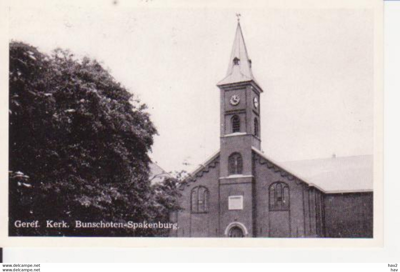 Bunschoten-Spakenburg Gereformeerde  Kerk  RY16421 - Bunschoten