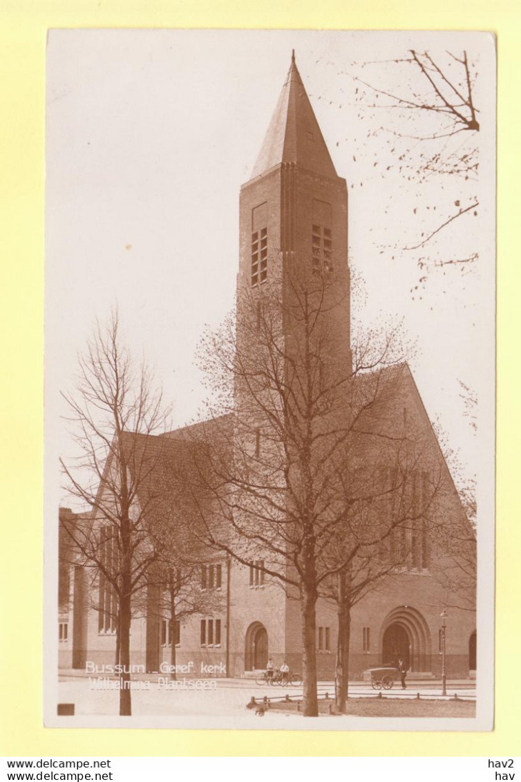 Bussum Gereformeerde Kerk Wilhelmina Plantsoen 1942 RY17920 - Bussum