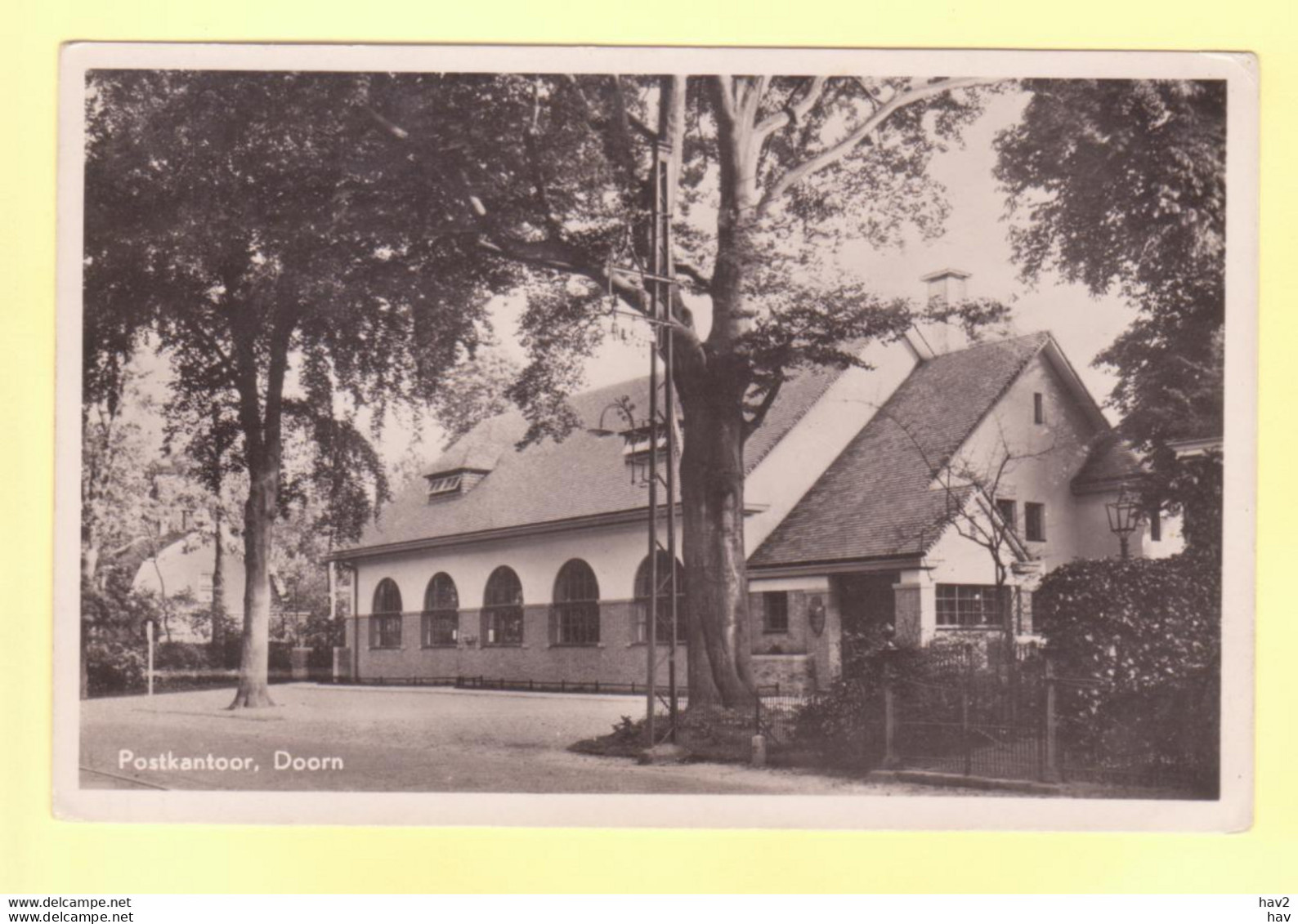 Doorn Postkantoor 1955 RY17912 - Doorn