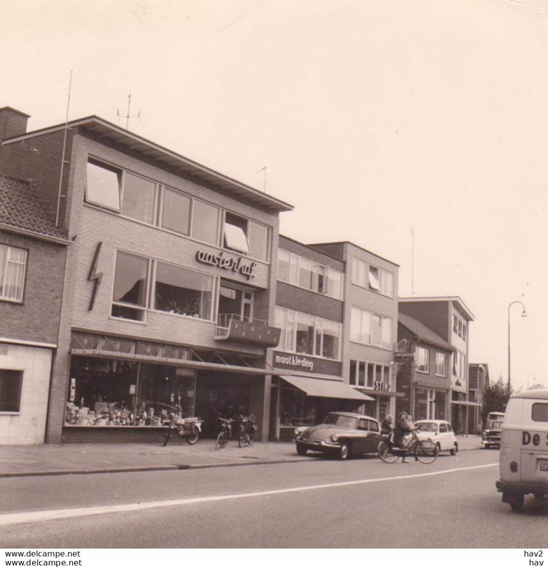 Nijverdal Pand Rijssensestraat 5a  '66  Auto JAM035 - Nijverdal