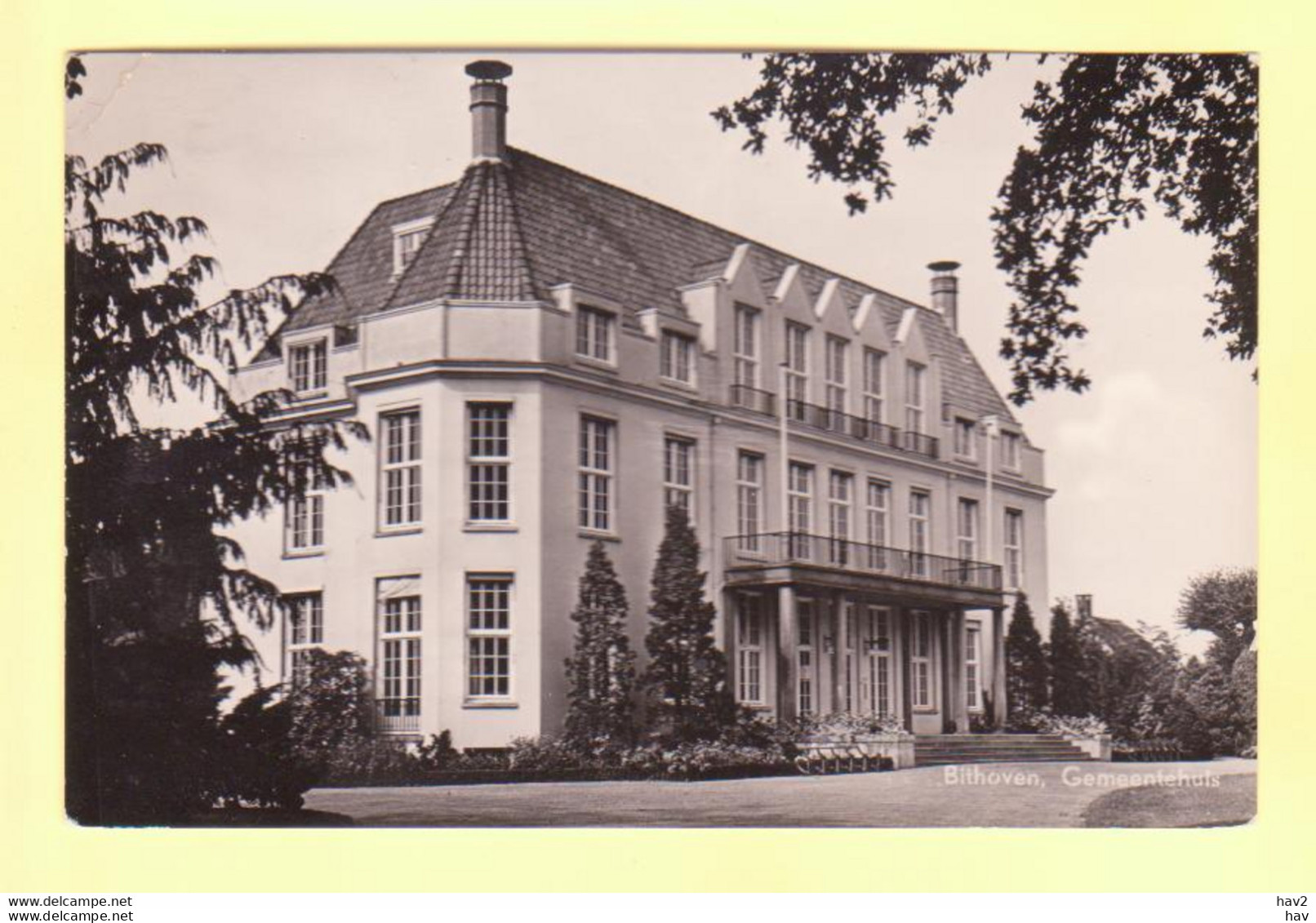 Bilthoven Gemeentehuis 1957 RY17658 - Bilthoven