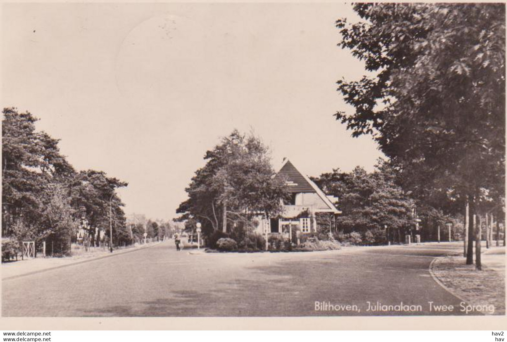 Bilthoven Julianalaan Twee Sprong 1950  RY17183 - Bilthoven