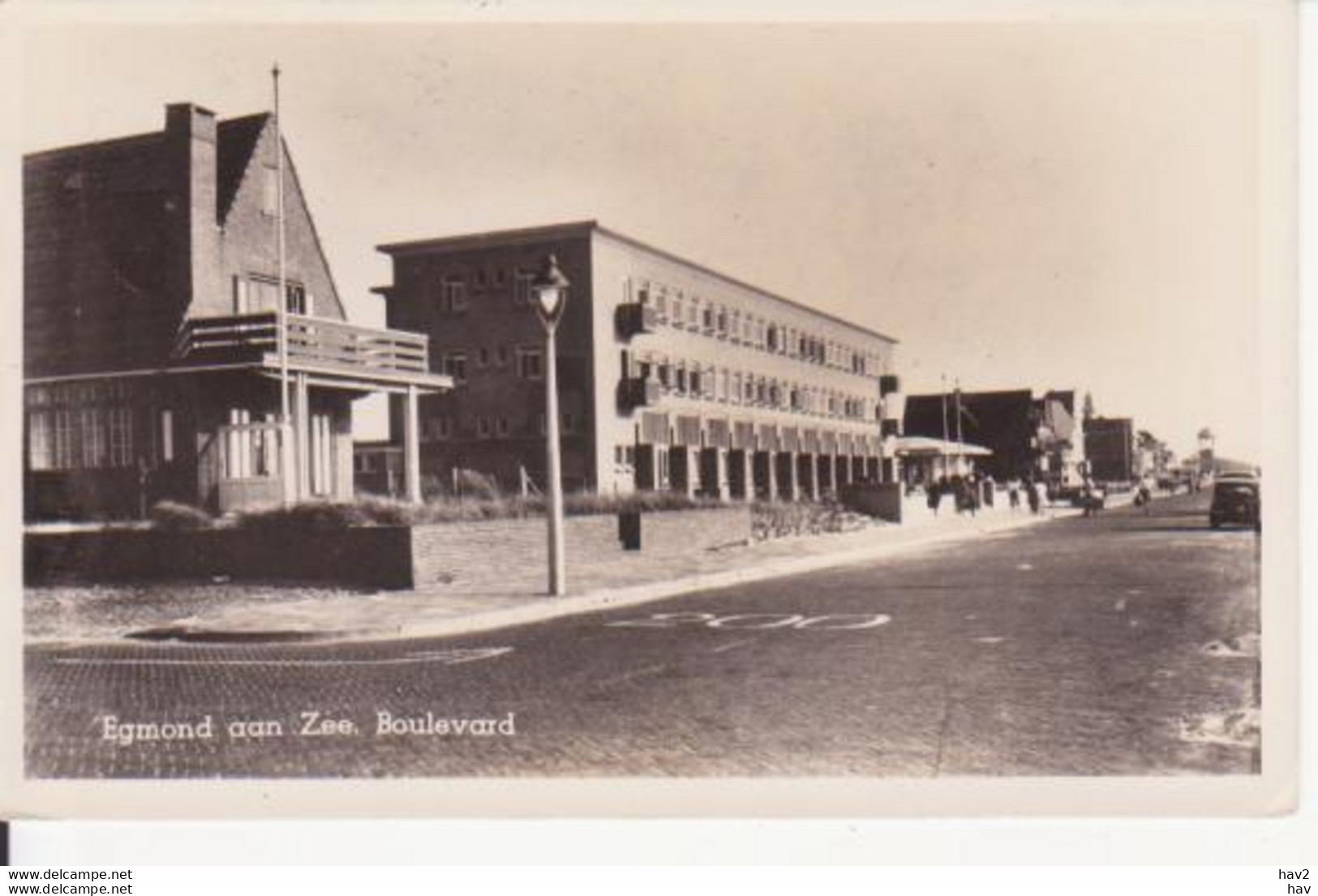 Egmond Aan Zee Boulevard 1952 RY17099 - Egmond Aan Zee