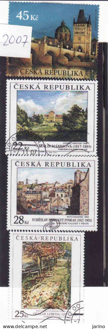 Czech Republic 2007, Art, Used.I Will Complete Your Wantlist Of Czech Or Slovak Stamps According To The Michel Catalog. - Oblitérés
