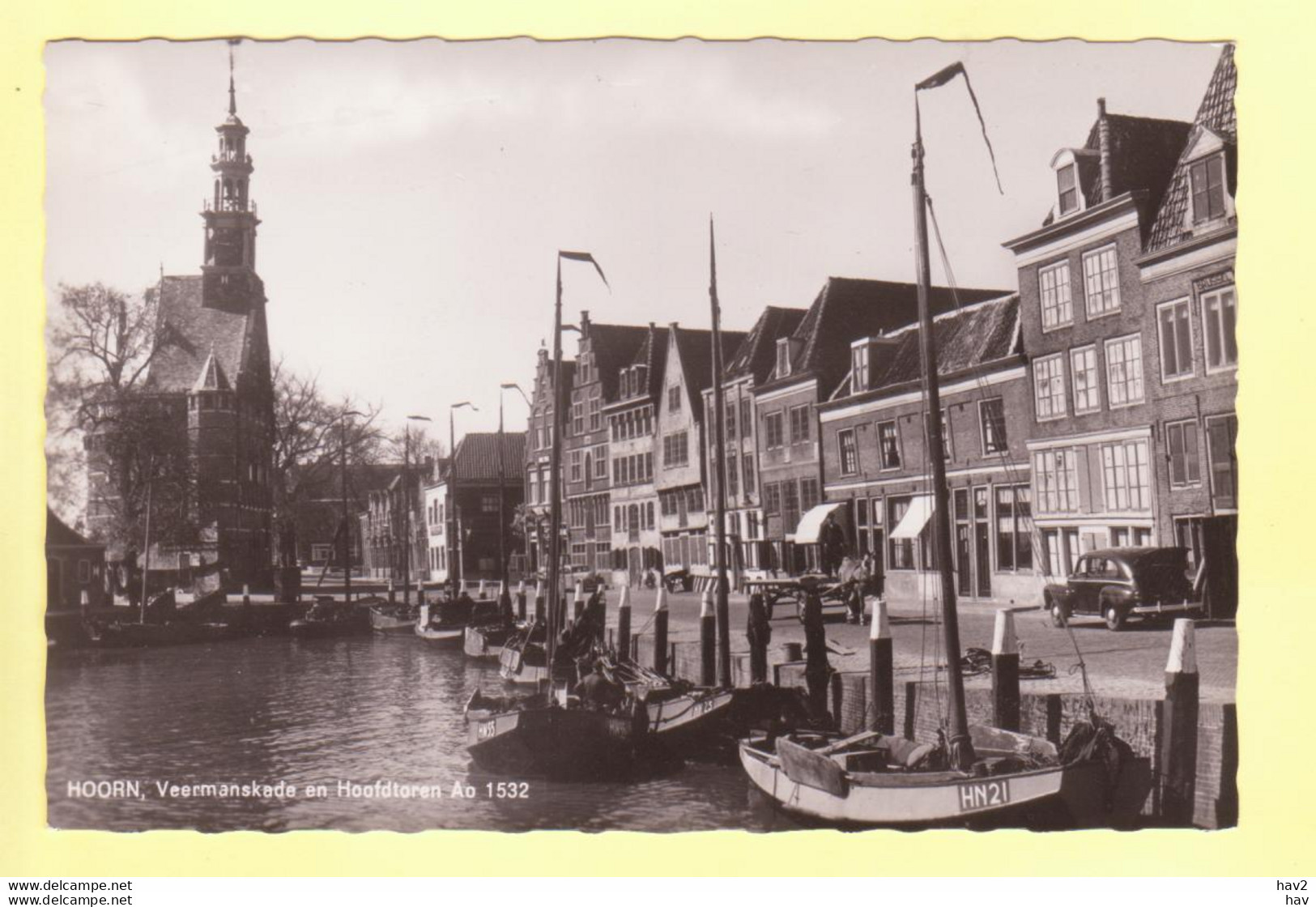 Hoorn Veermanskade En Hoofdtoren RY18130 - Hoorn