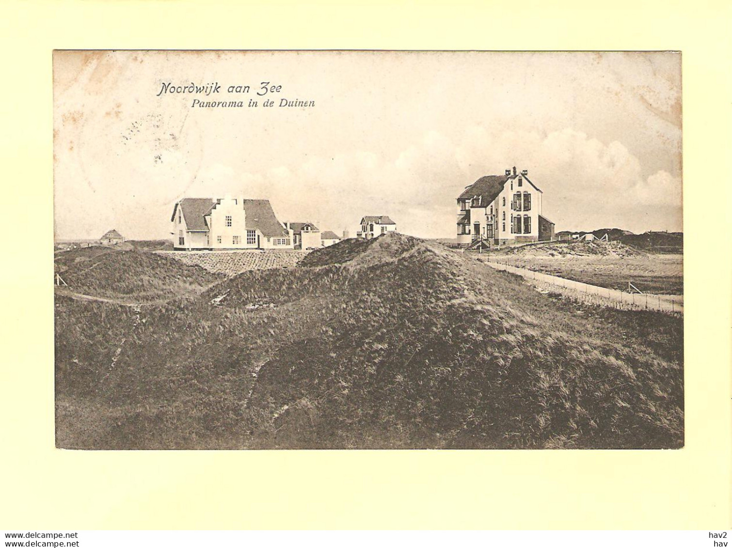 Noordwijk Aan Zee Panorama Duinen 1909 RY27523 - Noordwijk (aan Zee)