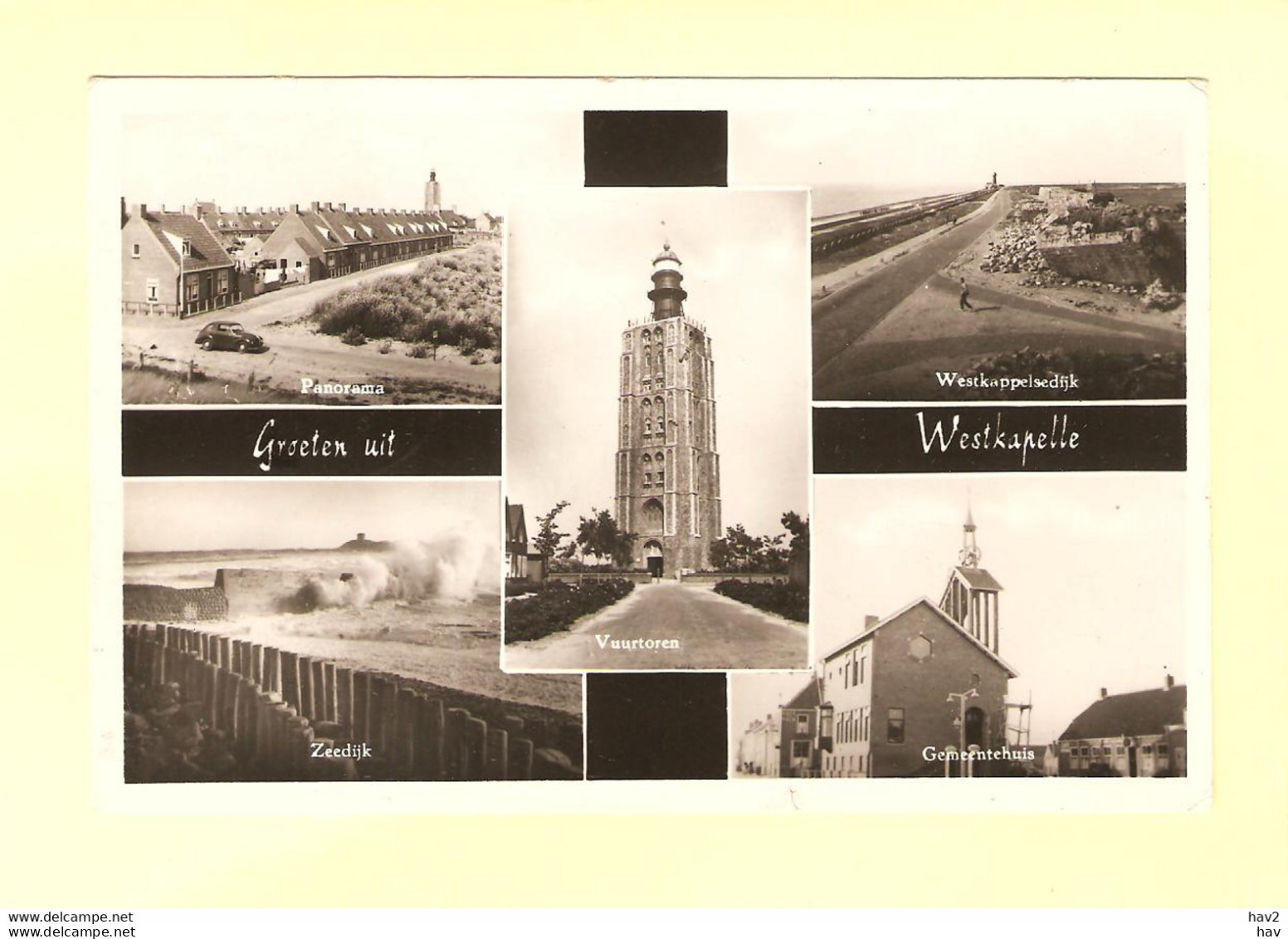 Westkapelle 5-luik 1954 RY27274 - Westkapelle