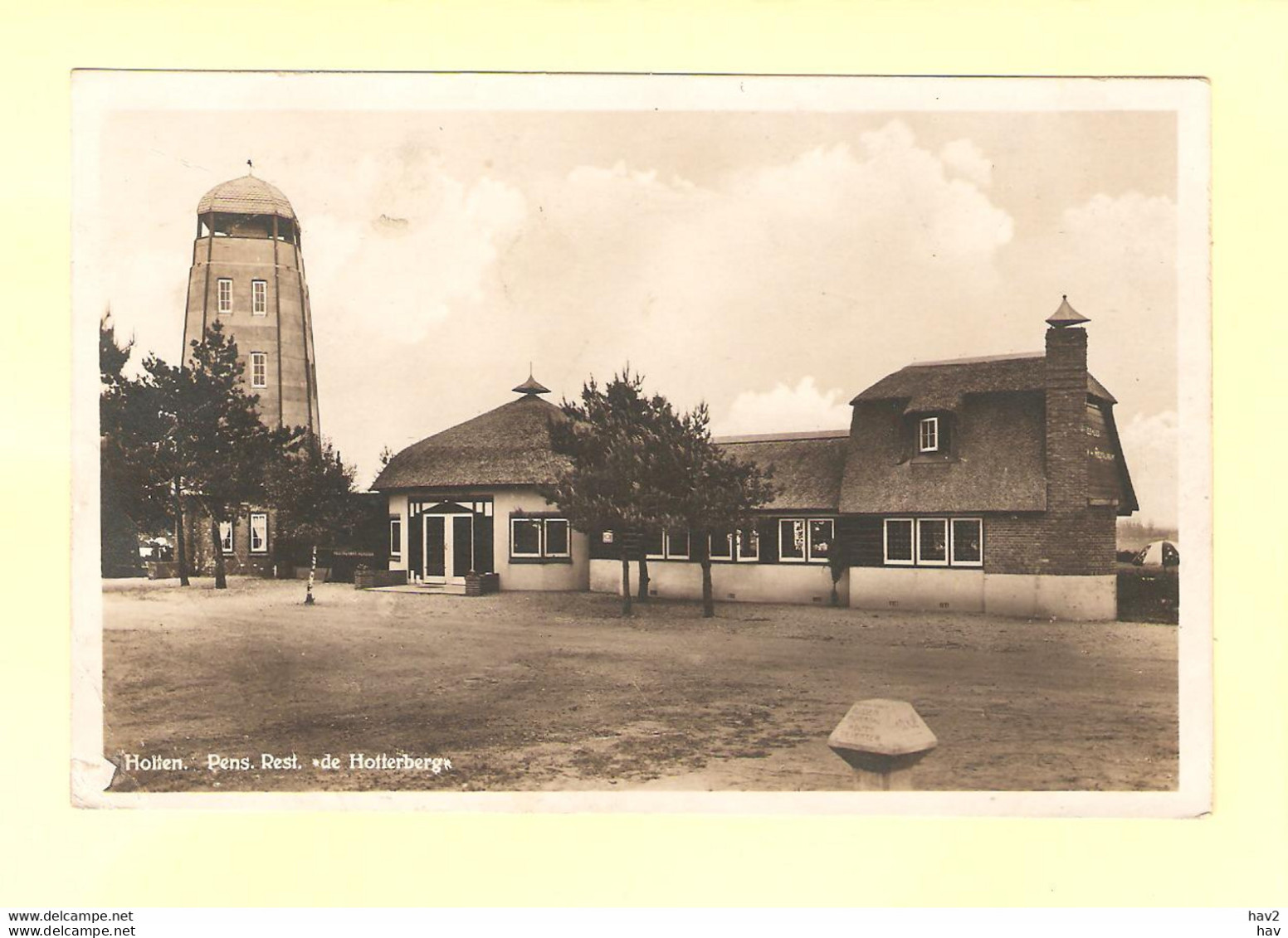 Holten Pension Restaurant De Holterberg 1919 RY27264 - Holten