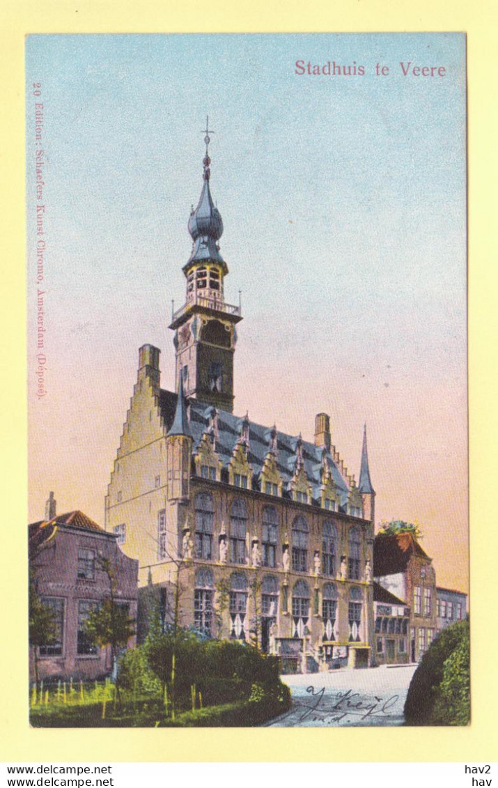 Veere Stadhuis 1905 RY19044 - Veere