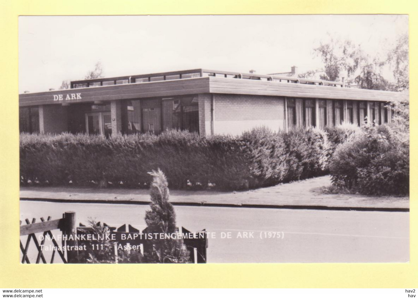 Assen De Ark Troelstrastraat Baptisten Gemeente RY18887 - Assen