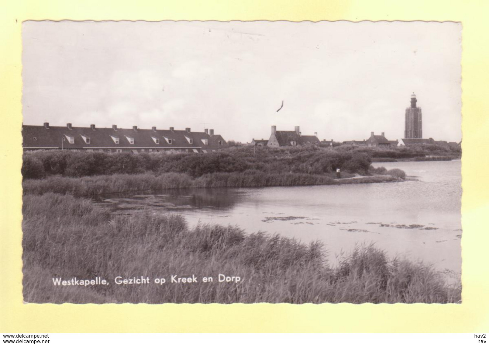 Westkapelle Gezicht Op Dorp En Kreek  RY18814 - Westkapelle