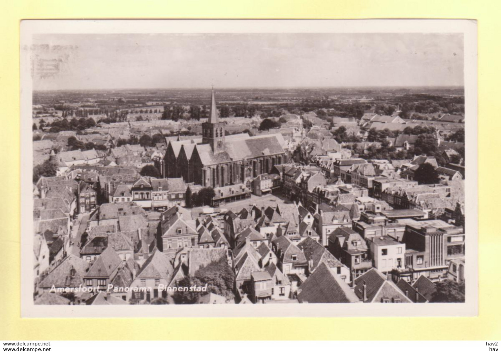 Amersfoort Panorama Binnenstad 1955  RY18737 - Amersfoort