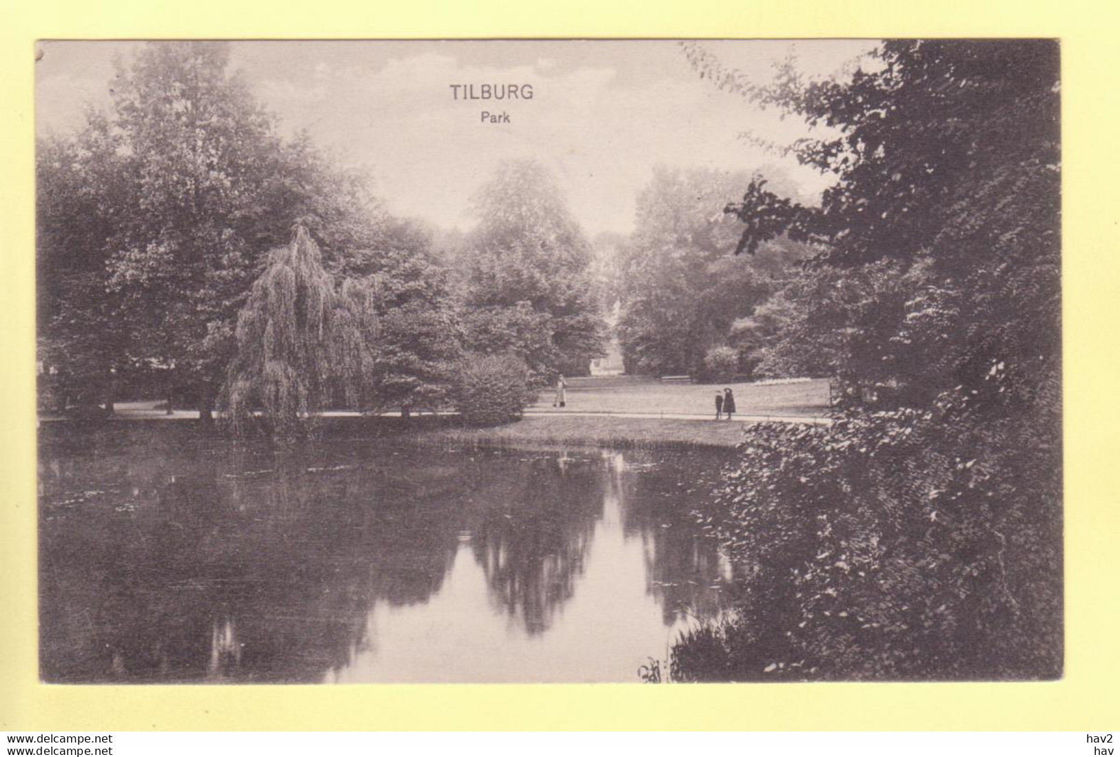 Tilburg Park 1916 RY18640 - Tilburg