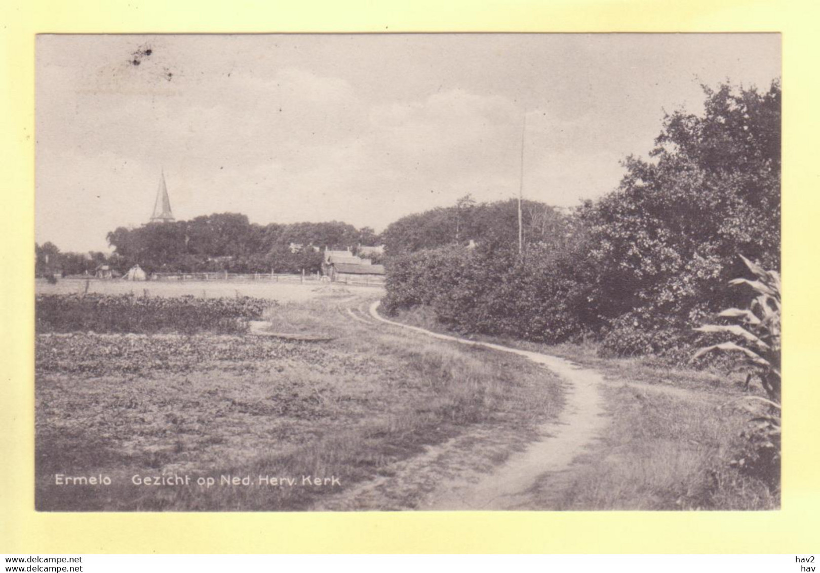 Ermelo Gezicht Op N.H. Kerk  RY18569 - Ermelo