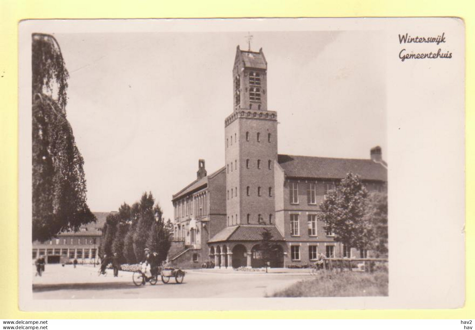 Winterswijk Gemeentehuis 1950 RY18321 - Winterswijk