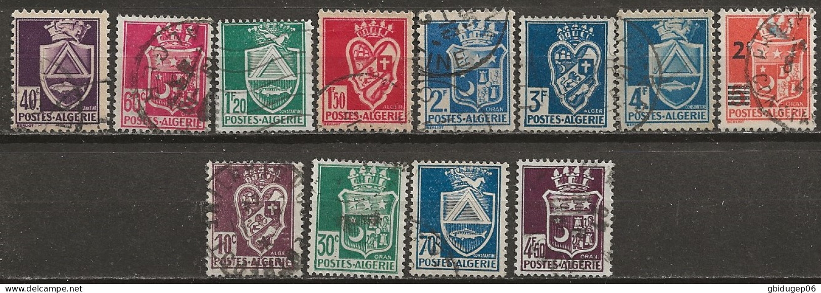 Diverses Armoiries Des Villes - Oblitéré - - Used Stamps