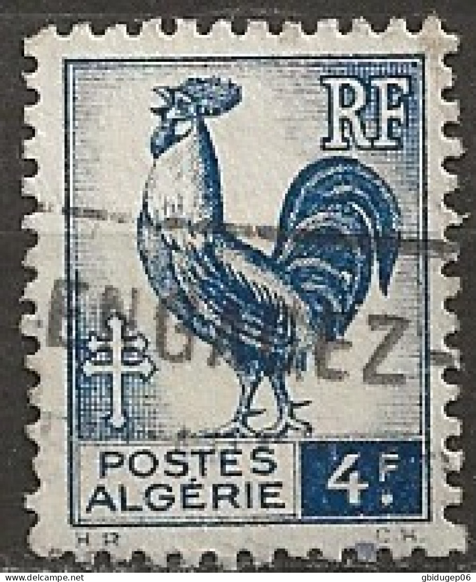 YT N° 222  - Oblitéré - Type Coq Gaulois - Used Stamps
