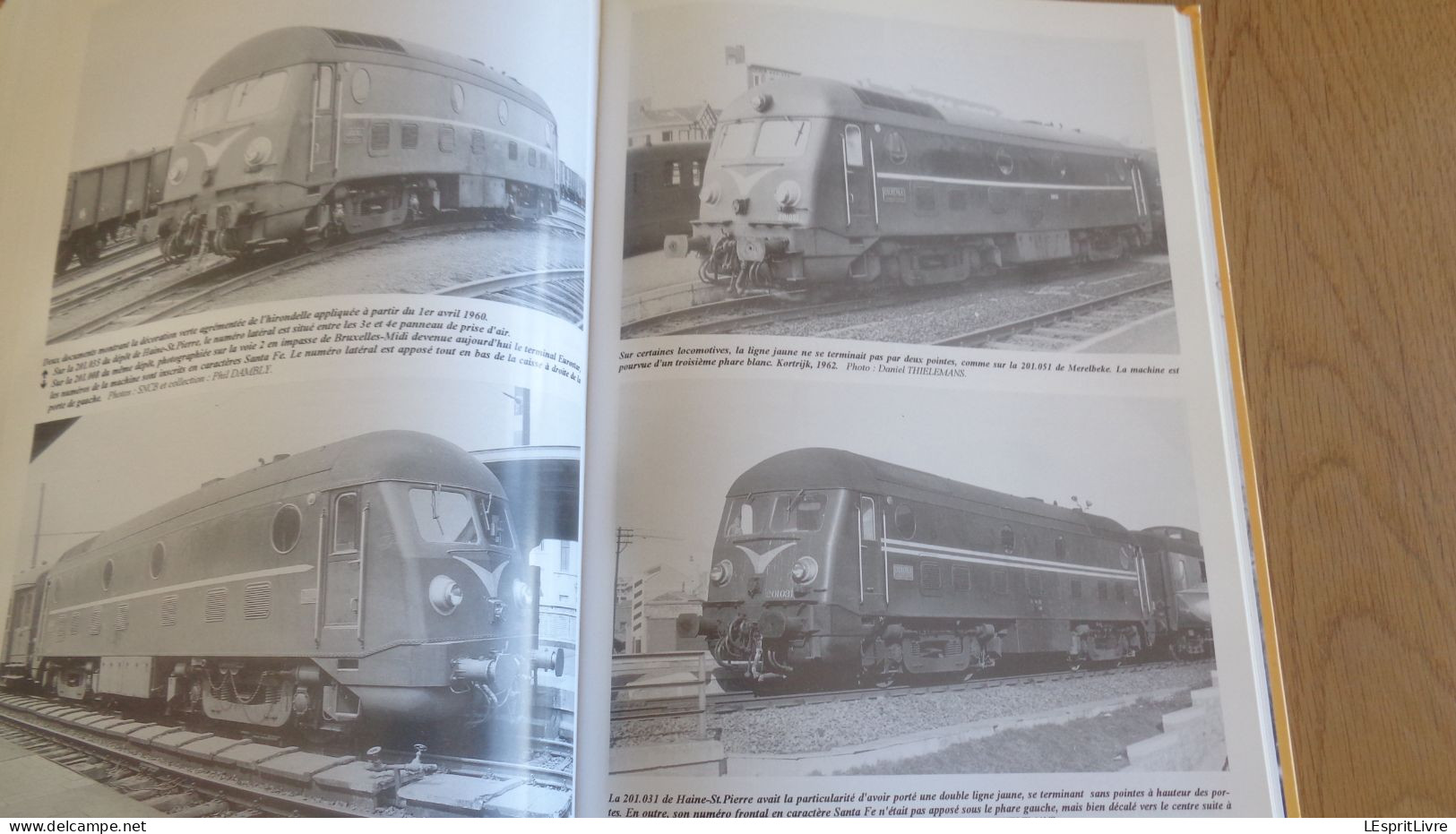 LES LOCOMOTIVES DIESEL TYPE 201 SERIE 59 Chemins de Fer Belgique SNCB NMBS Chemin de Fer Train Cockerill Kimkempois