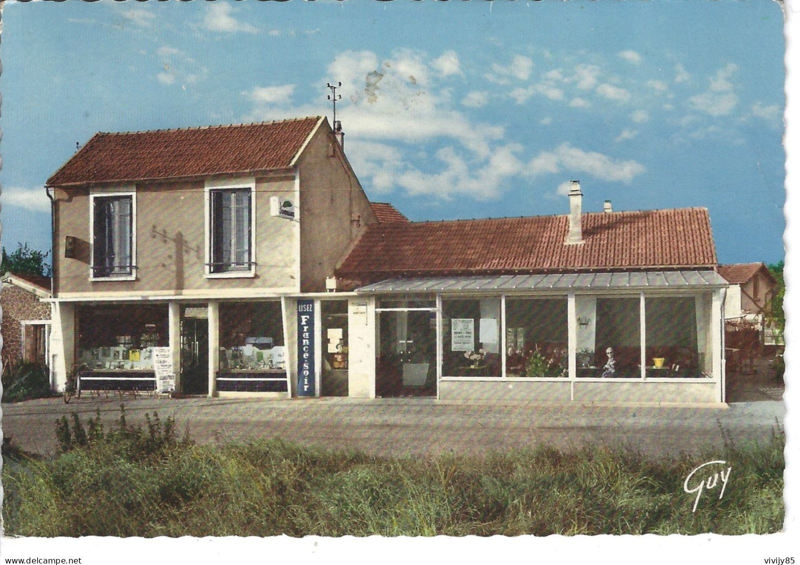 77 - ROISSY EN BRIE - T.Belle Vue Du Café Librairie - Roissy En Brie