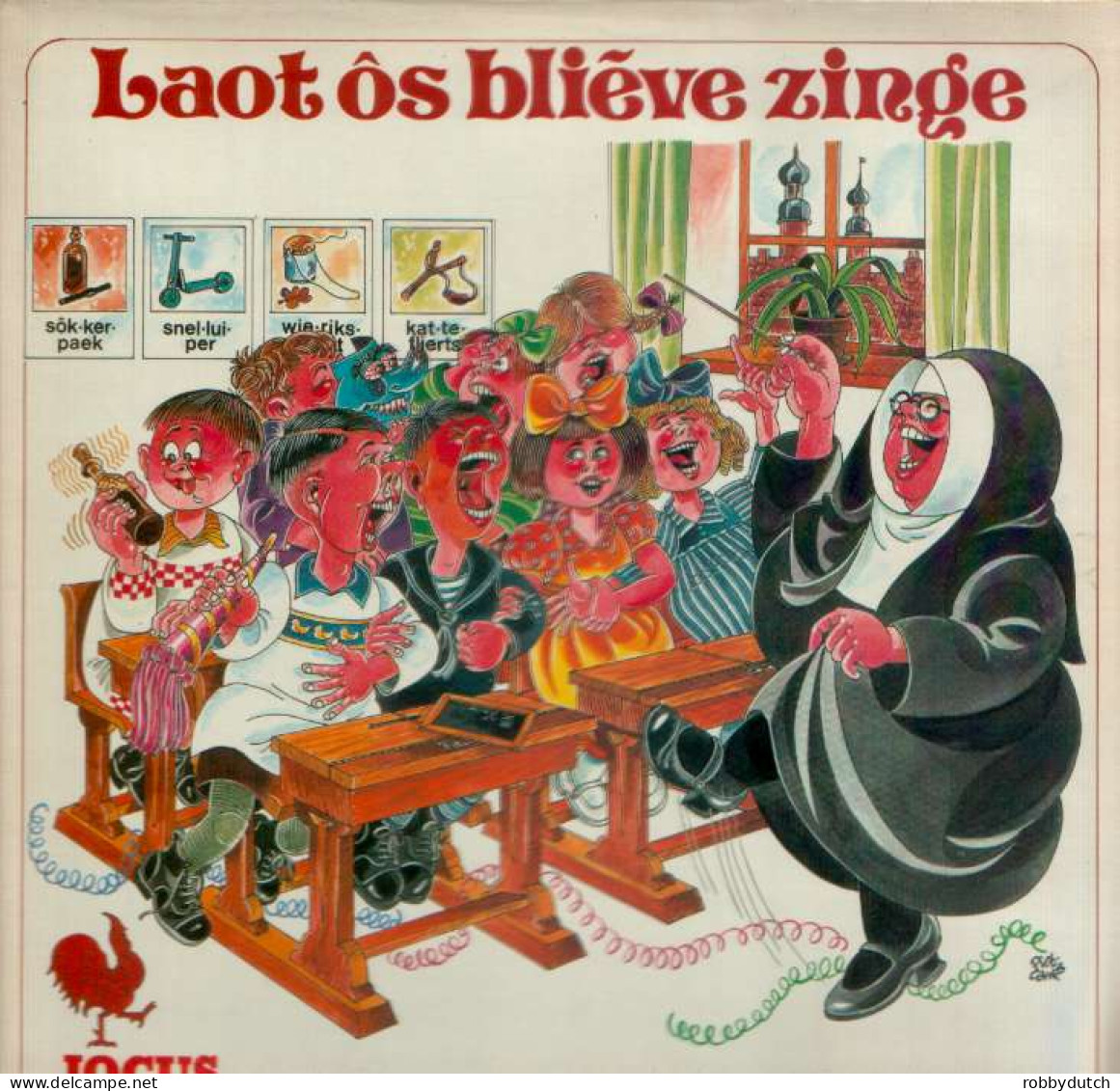 * LP *  JOCUS - LOAT ÔS BLIEVE ZINGE (Carnaval Venla 1981 EX!) - Comiques, Cabaret