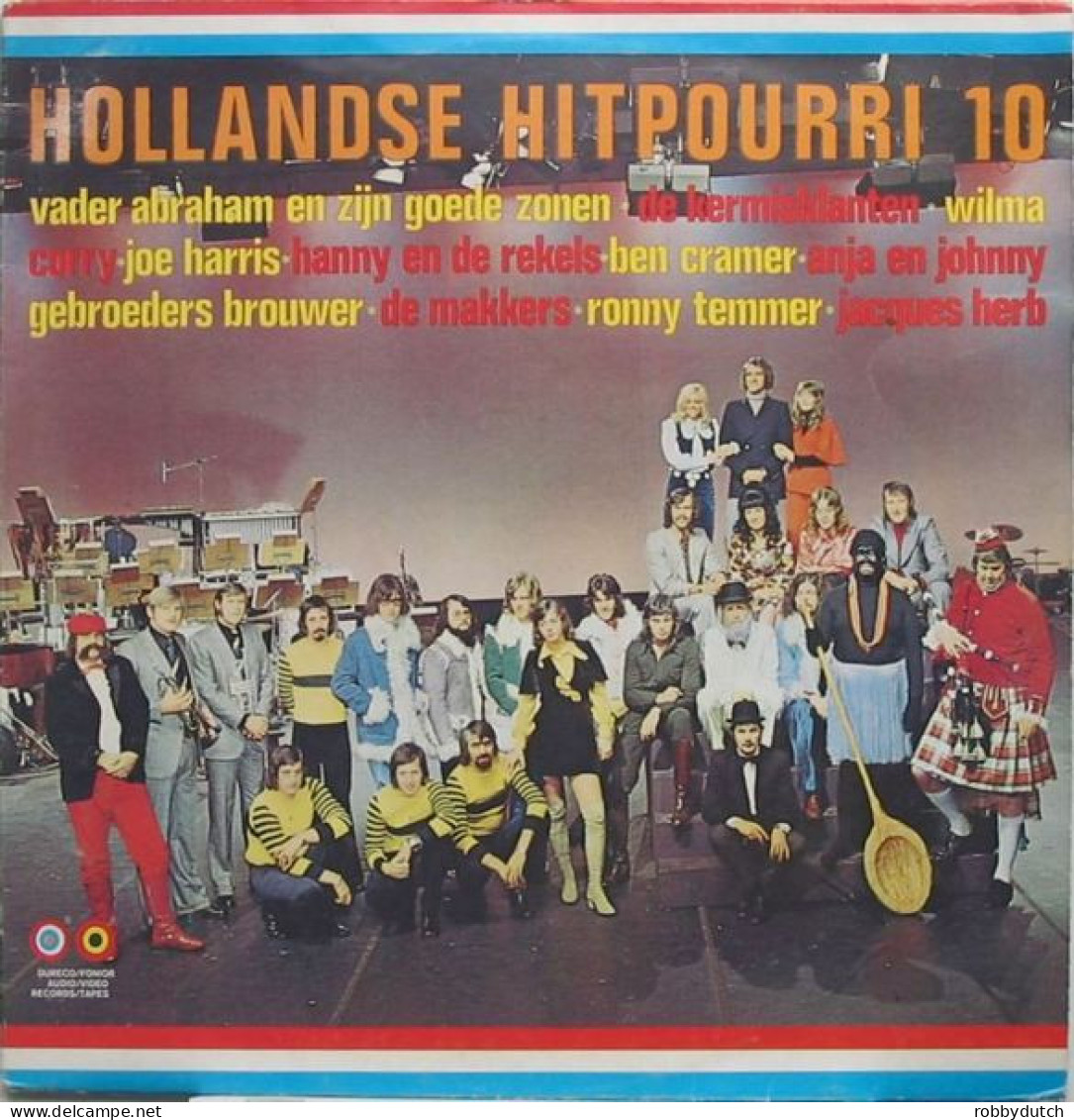 * LP *  HOLLANDSE HITPOTPOURRI 10 (Holland 1972) - Autres - Musique Néerlandaise