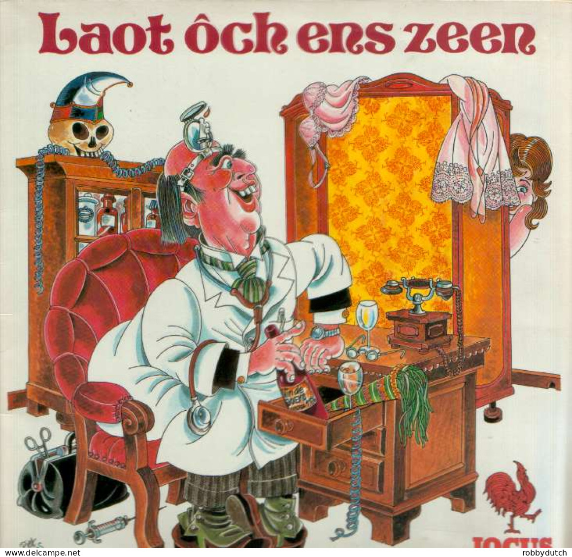 * LP *  JOCUS - LOAT ÔCH ENS ZEEN (Carnaval Venlo 1984 EX!!) - Comiche