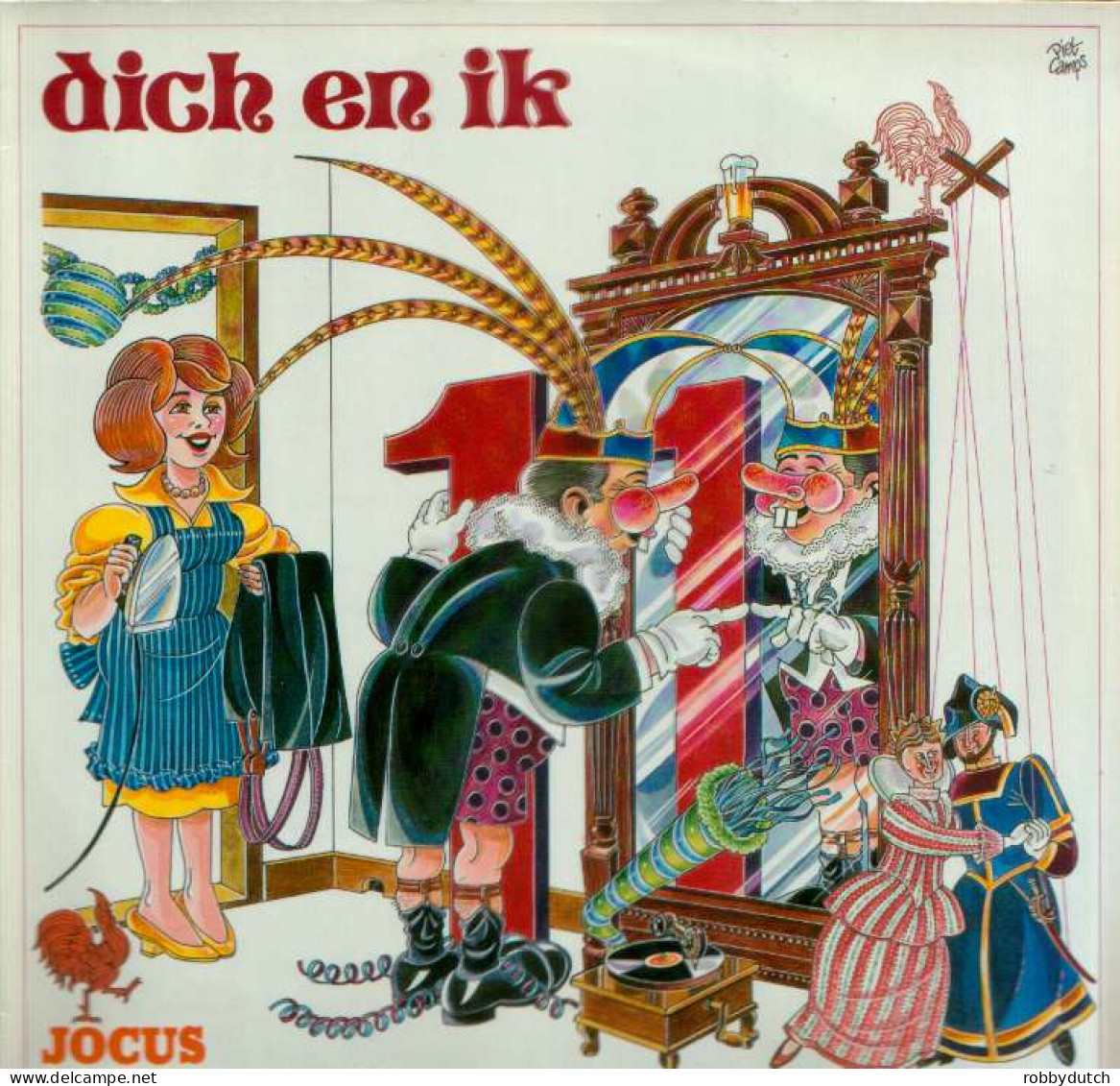 * LP *  JOCUS - DICH EN IK (Carnaval Venlo 1986 EX!!) - Comiche